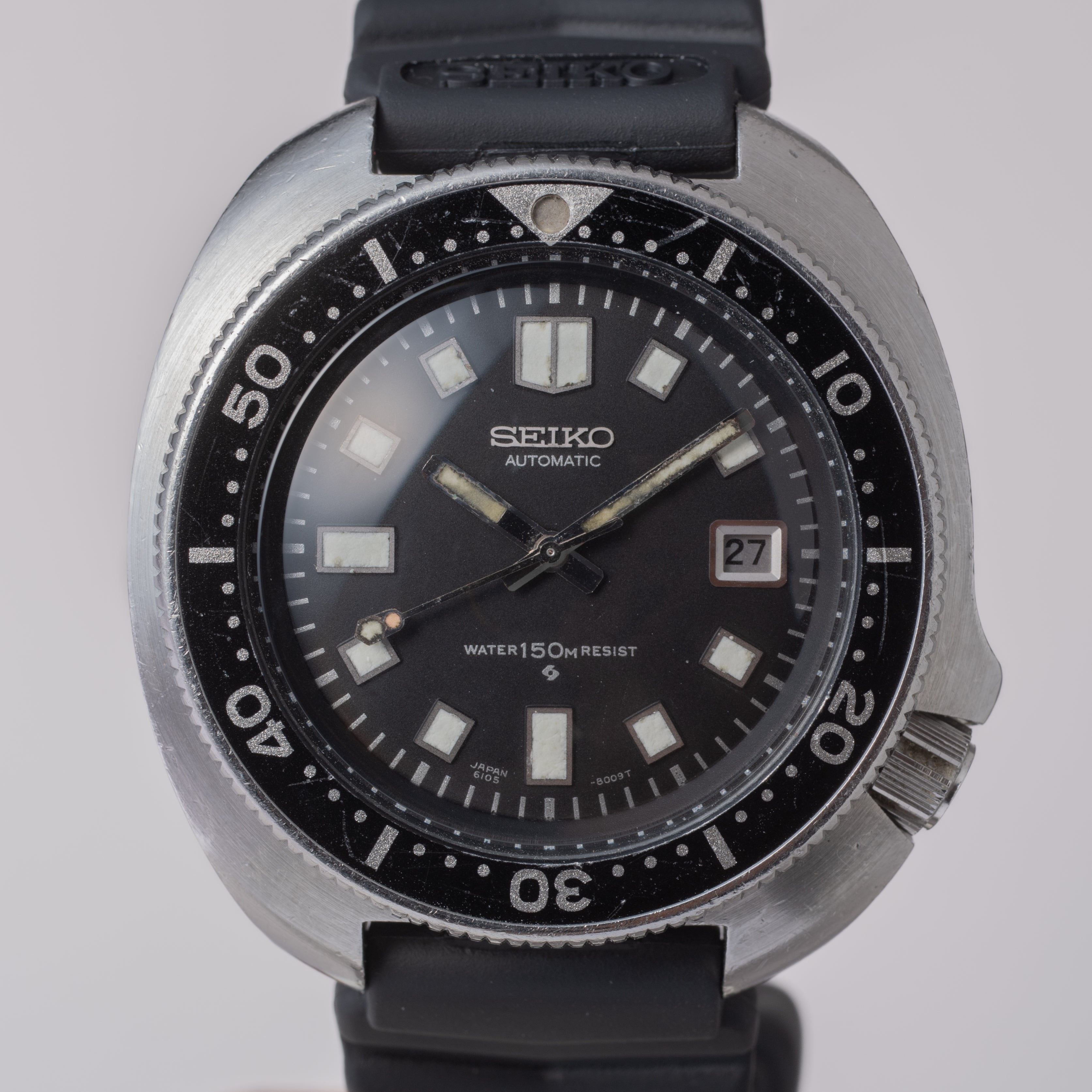 SEIKO 6105-8110 セイコー セカンドダイバー 腕時計 1975年製 SEIKO 6105-8110 セイコー セカンドダイバー 腕時計 1975年製