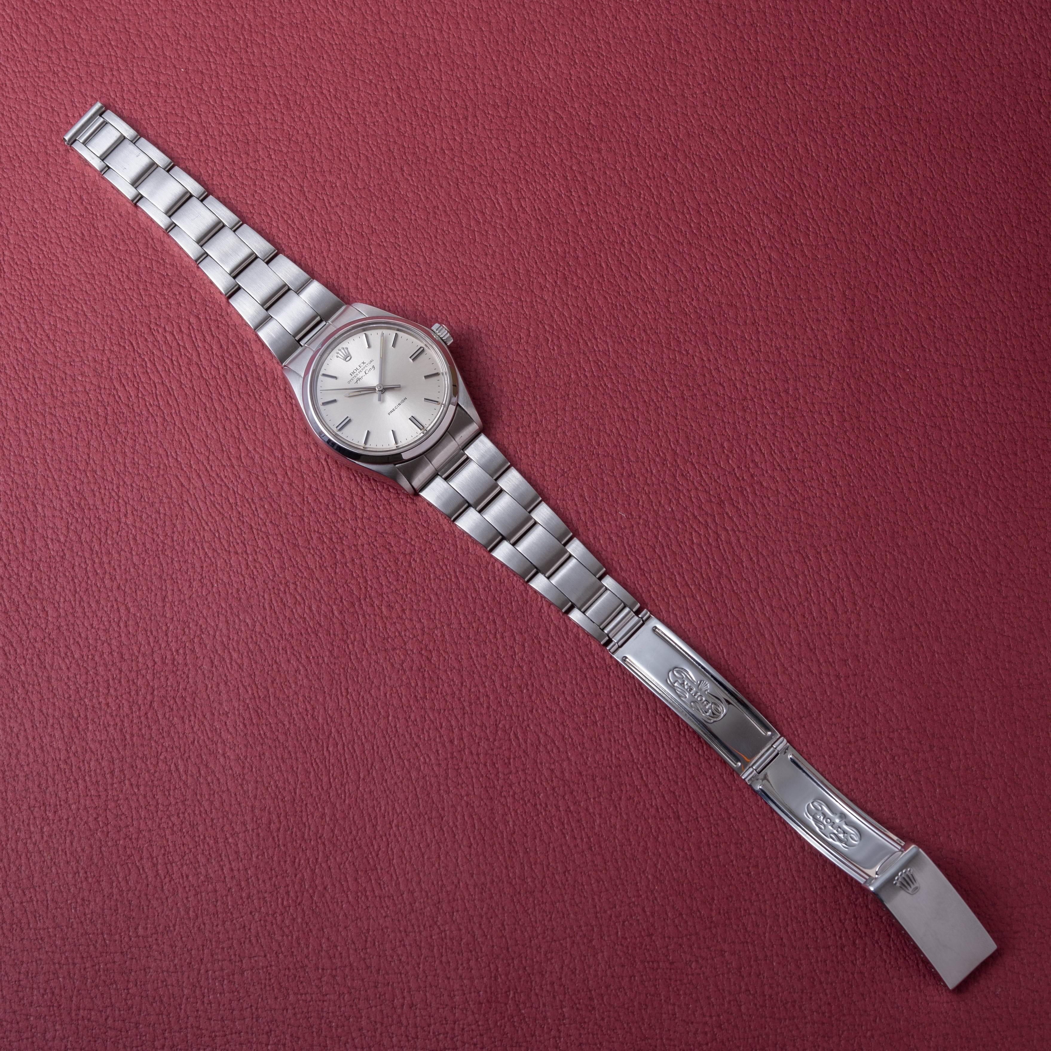 ロレックス エアキング 1974年製 Ref.5500 シルバーダイヤル