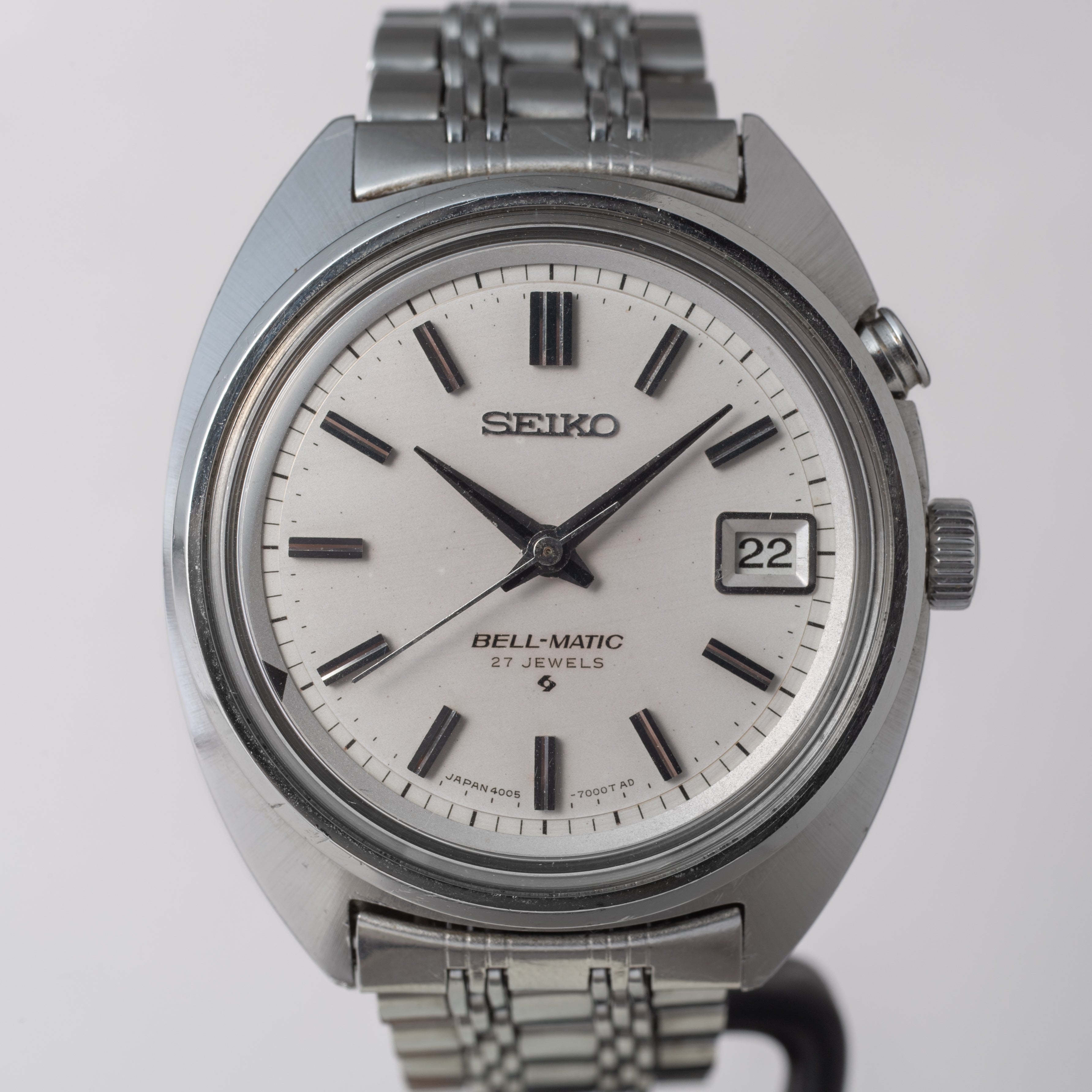 ジャンク SEIKO BELL-MATIC 27石 4005-7000 - ブランド腕時計