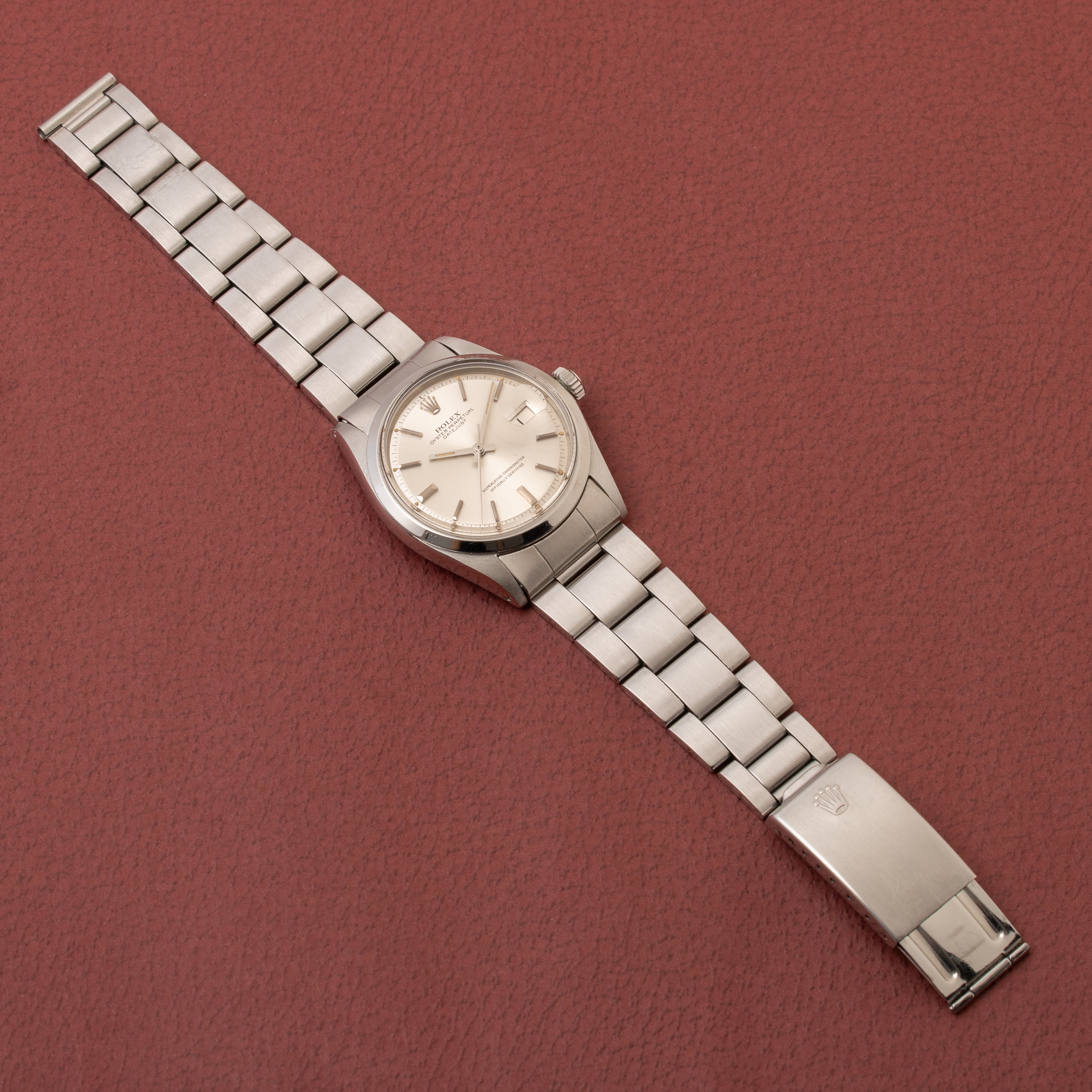 ロレックス デイトジャスト 1969年製 Ref.1600 シルバーダイヤル