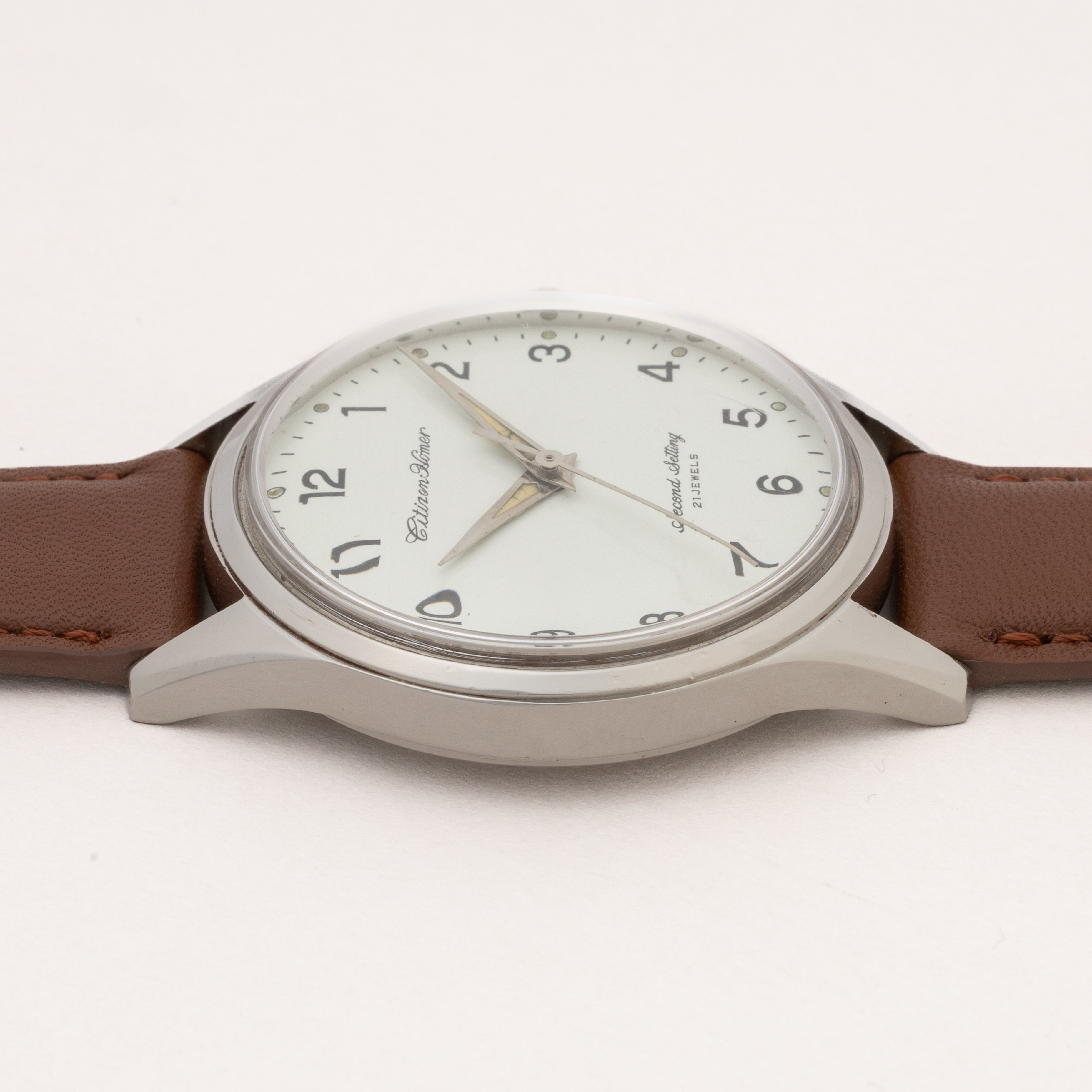 お買得】 【OH済】GLORIA 1950年代 手巻き SWISS GENEVE 腕時計 