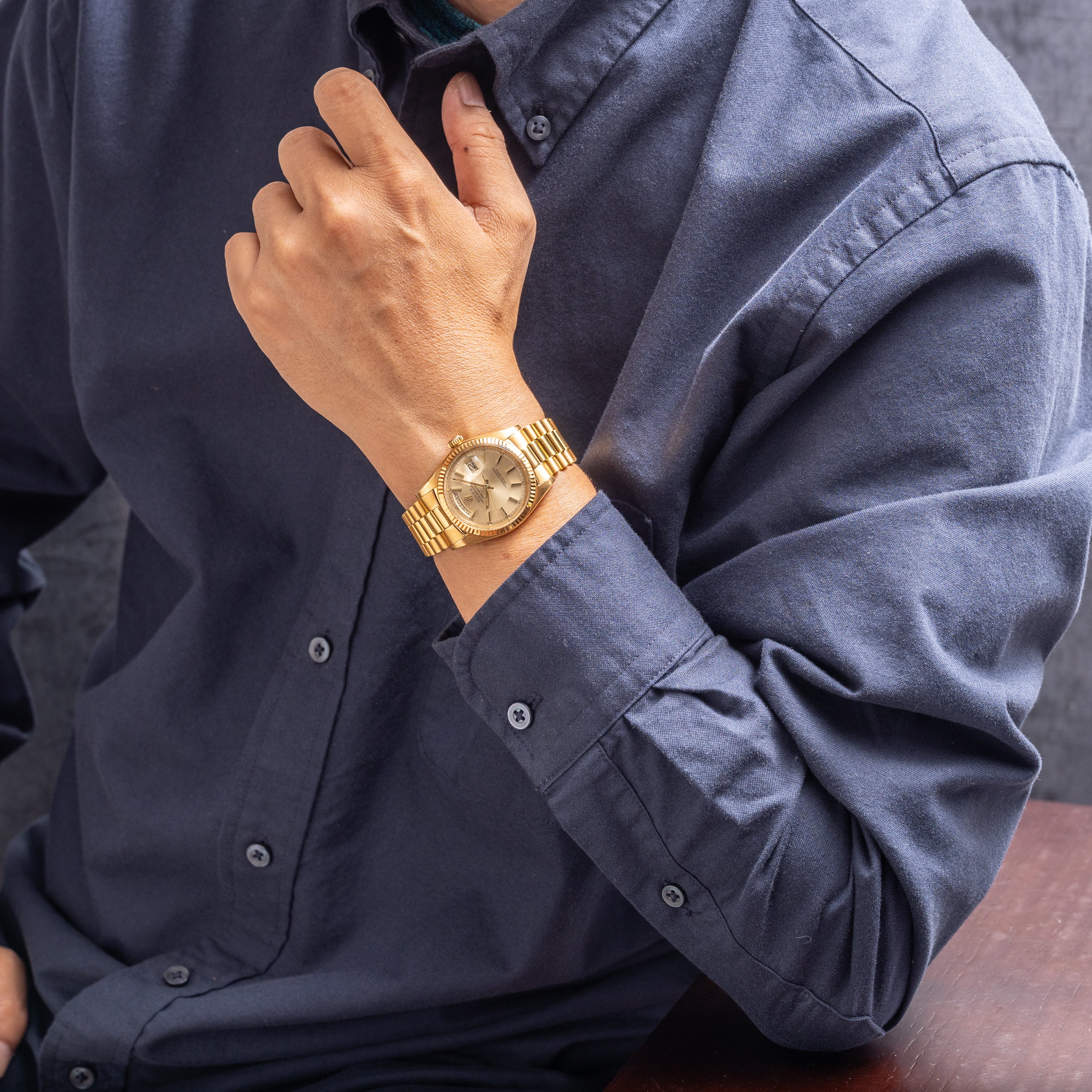 ロレックス デイデイト Ref,1803 18KYG 1972年製 純正18KYG