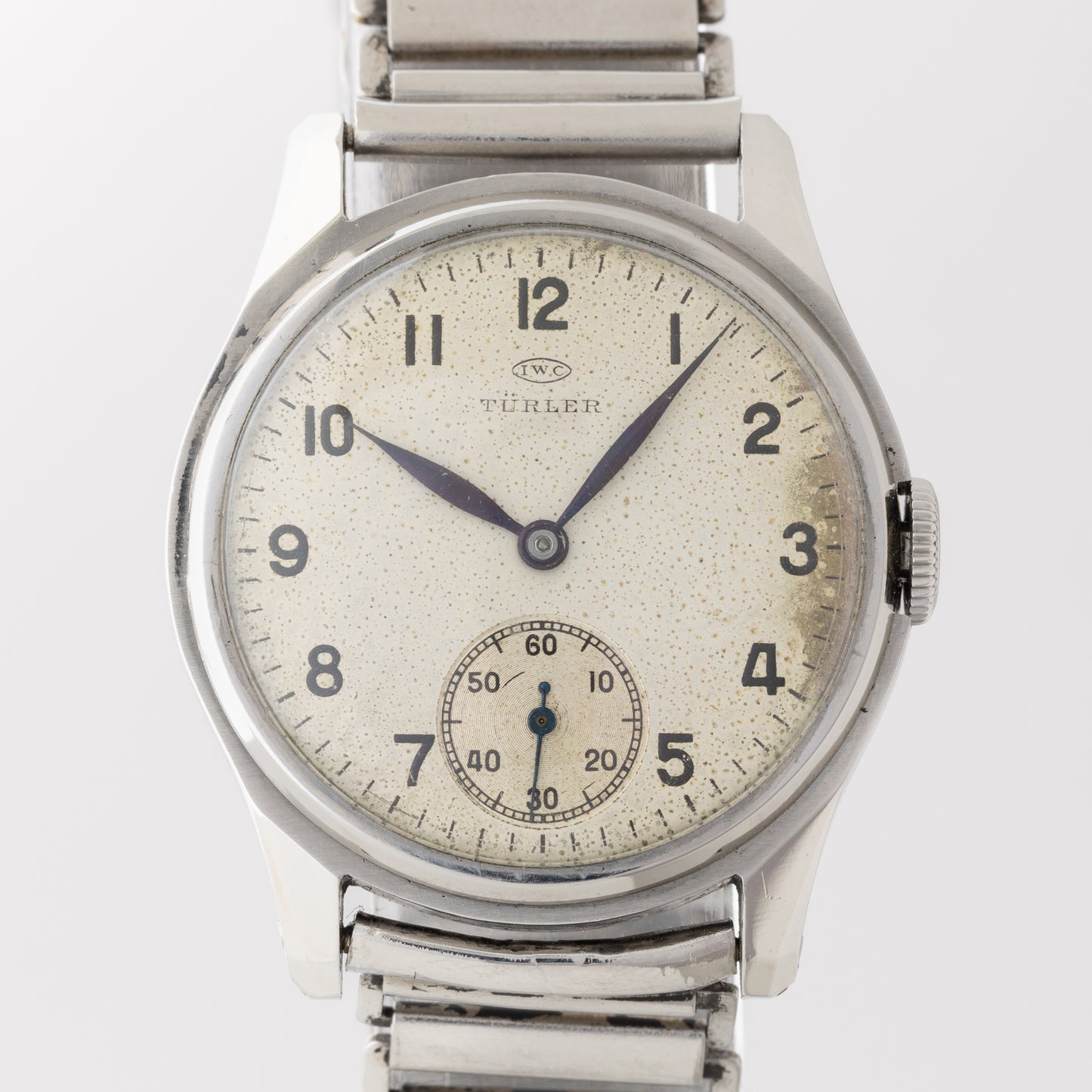 IWC ラウンドケース 1936年製 チューラーWネーム スモールセコンド Cal.83