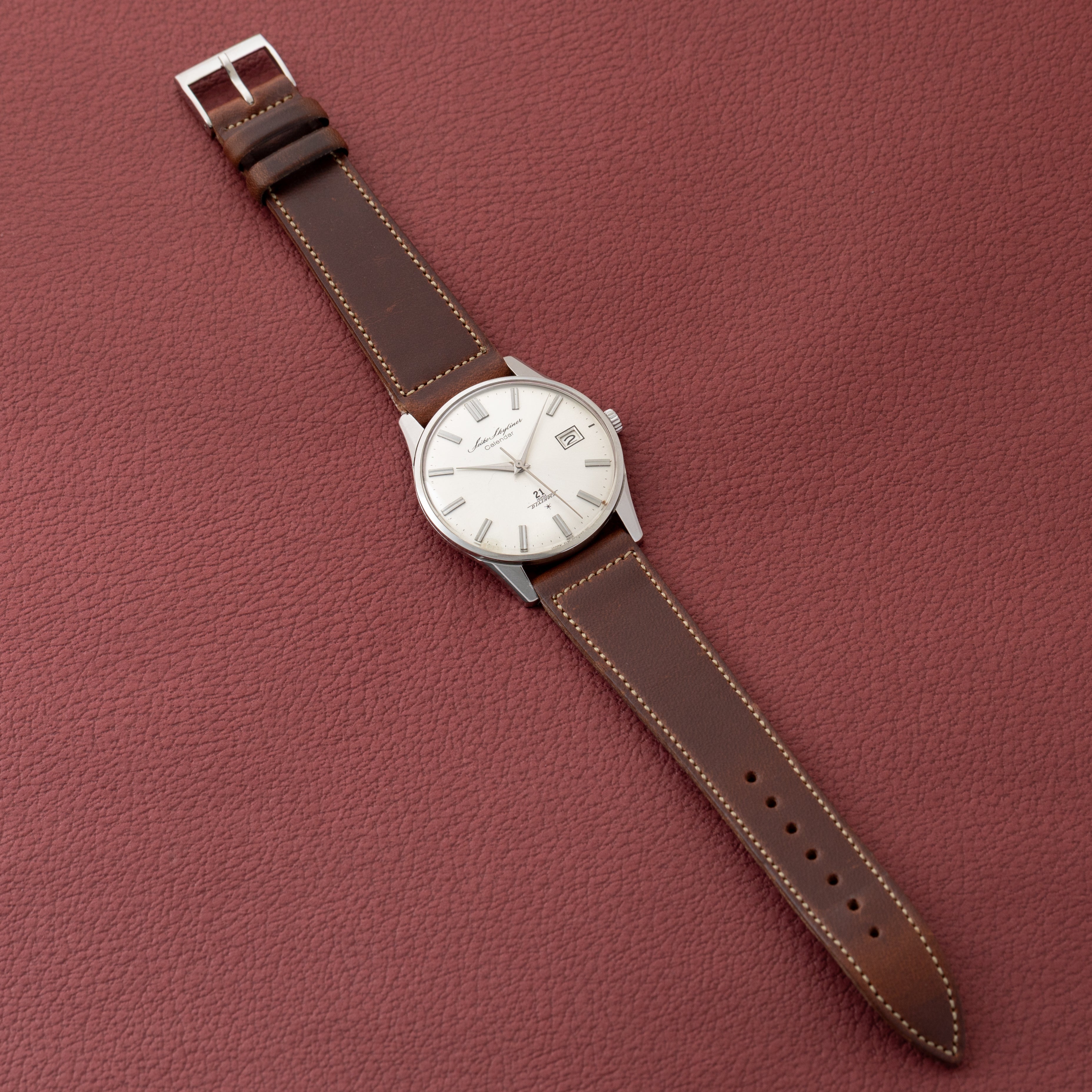 セイコー スカイライナー カレンダー 1964年製 手巻き Ref.J15019