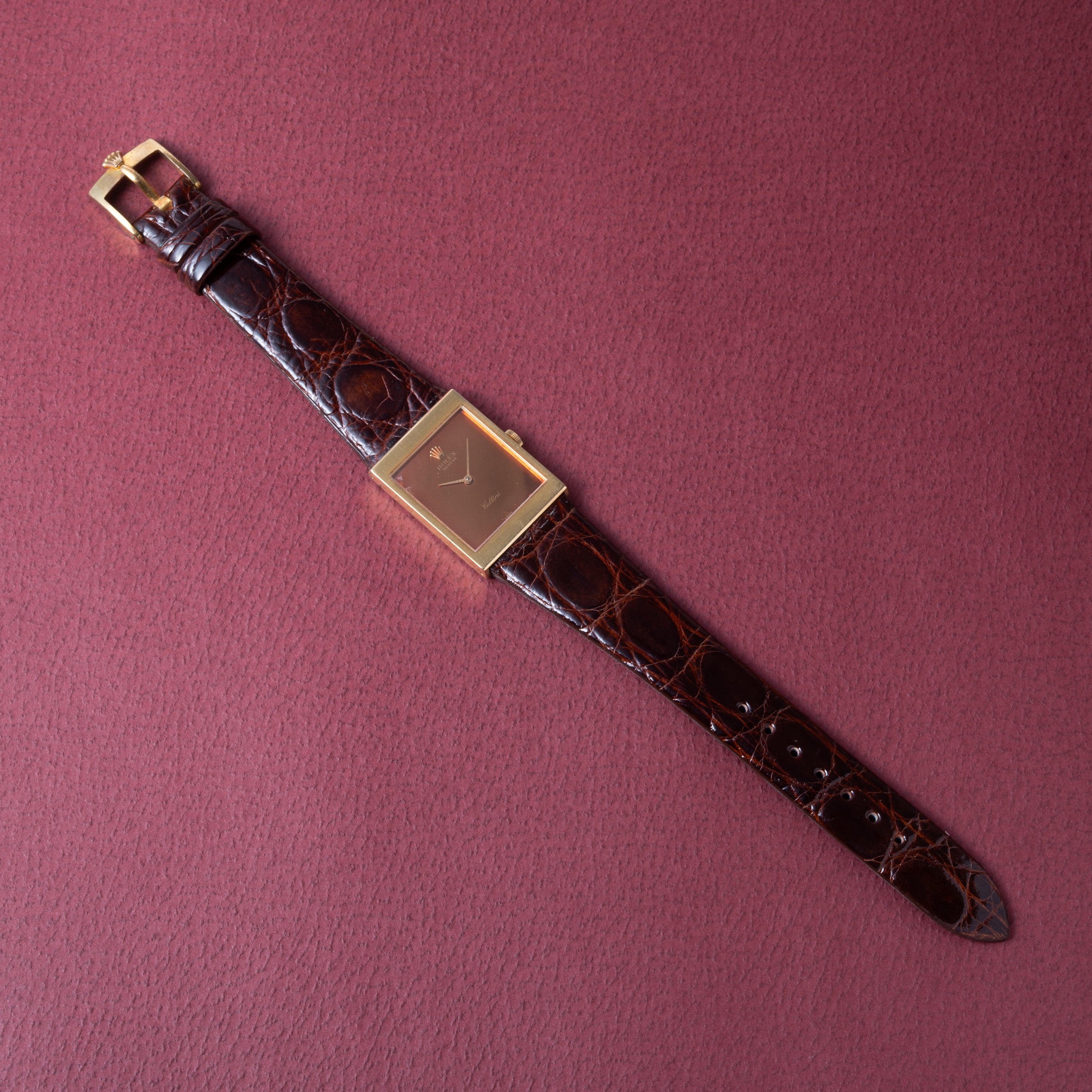 ロレックス チェリーニ 1973年製 18金無垢 レクタンギュラー