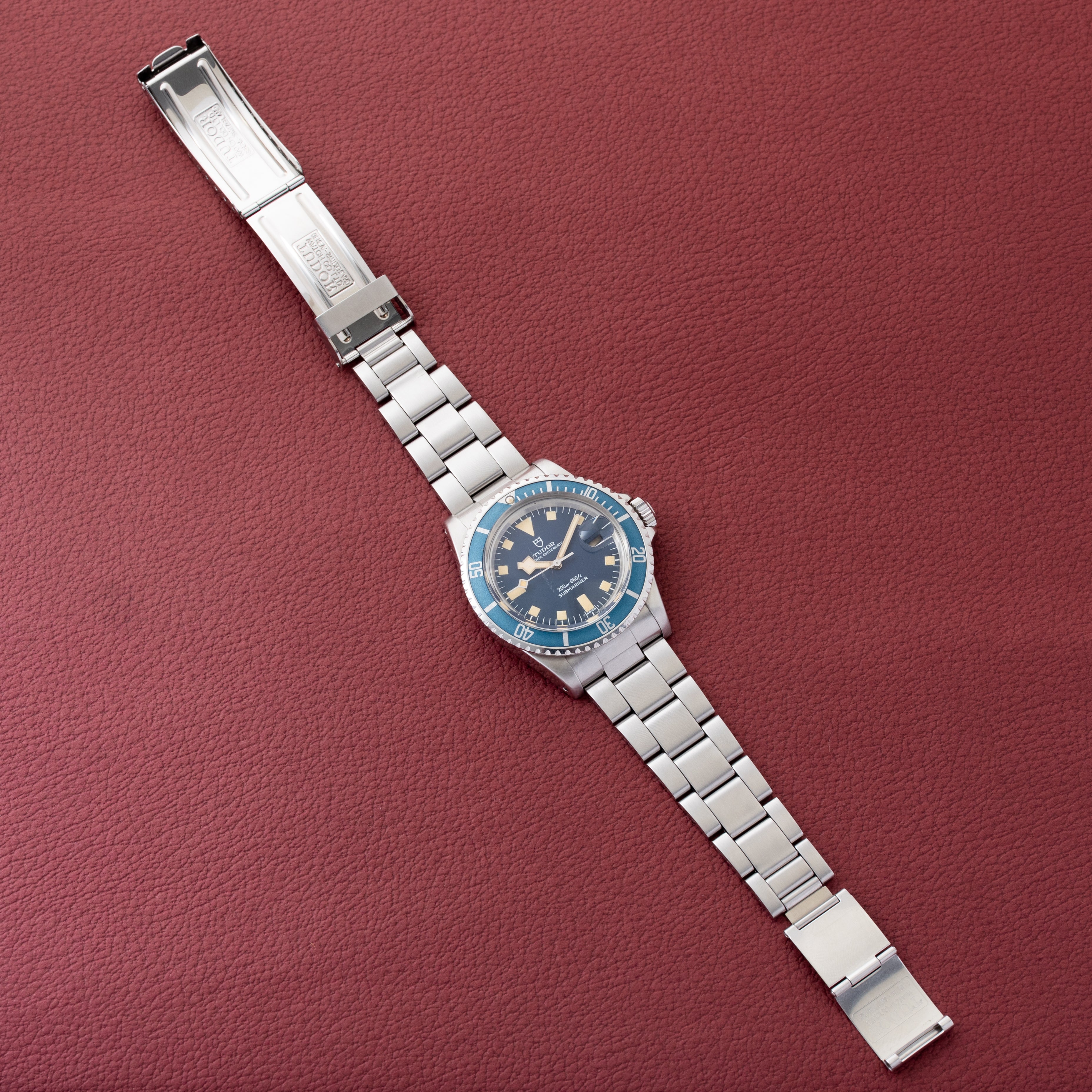 チューダー サブマリーナー 1977年製 スノーフレーク ブルー イカサブ