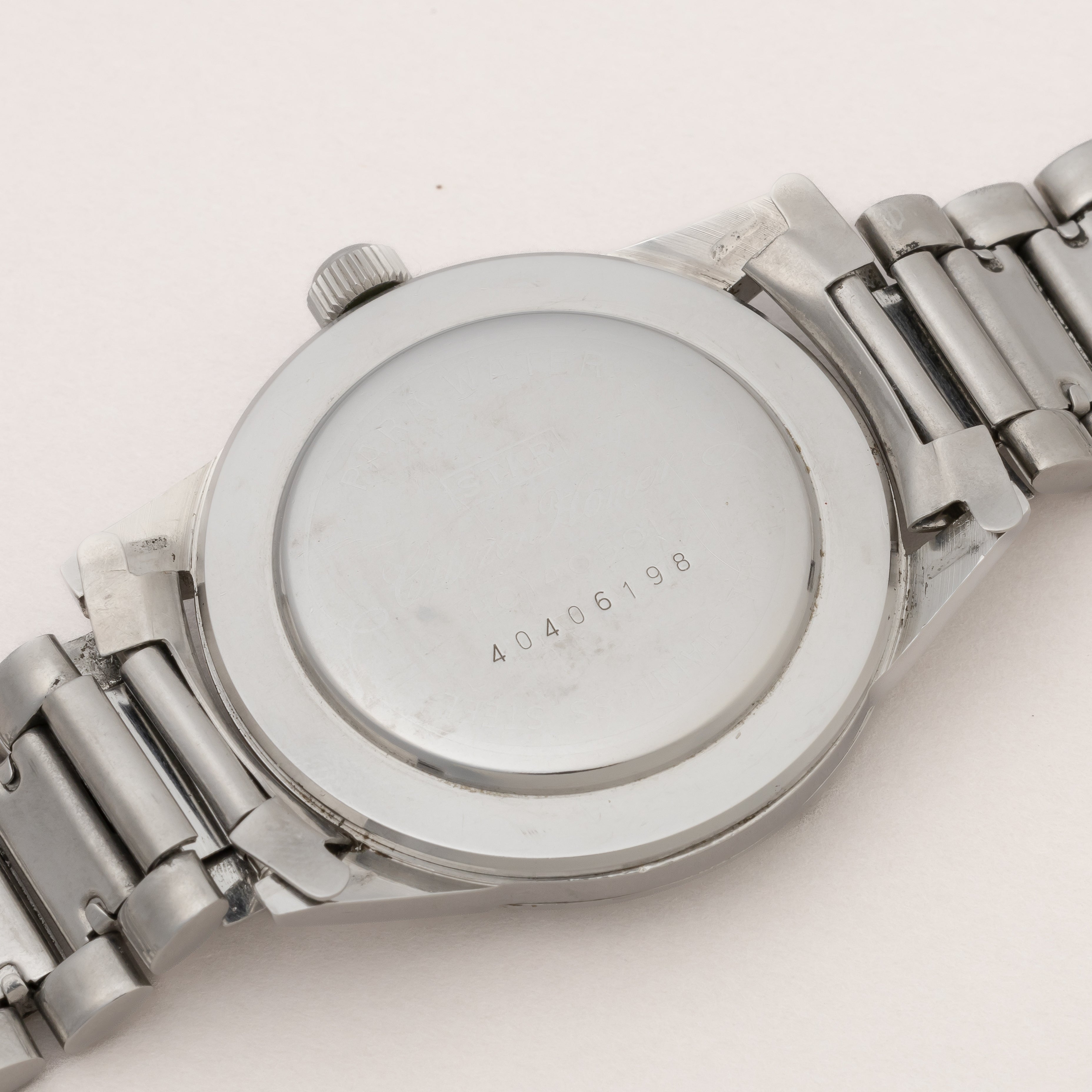 シチズン ホーマー パラウォーター オリジナルブラックダイヤル 1964年製 純正ステンレスブレス