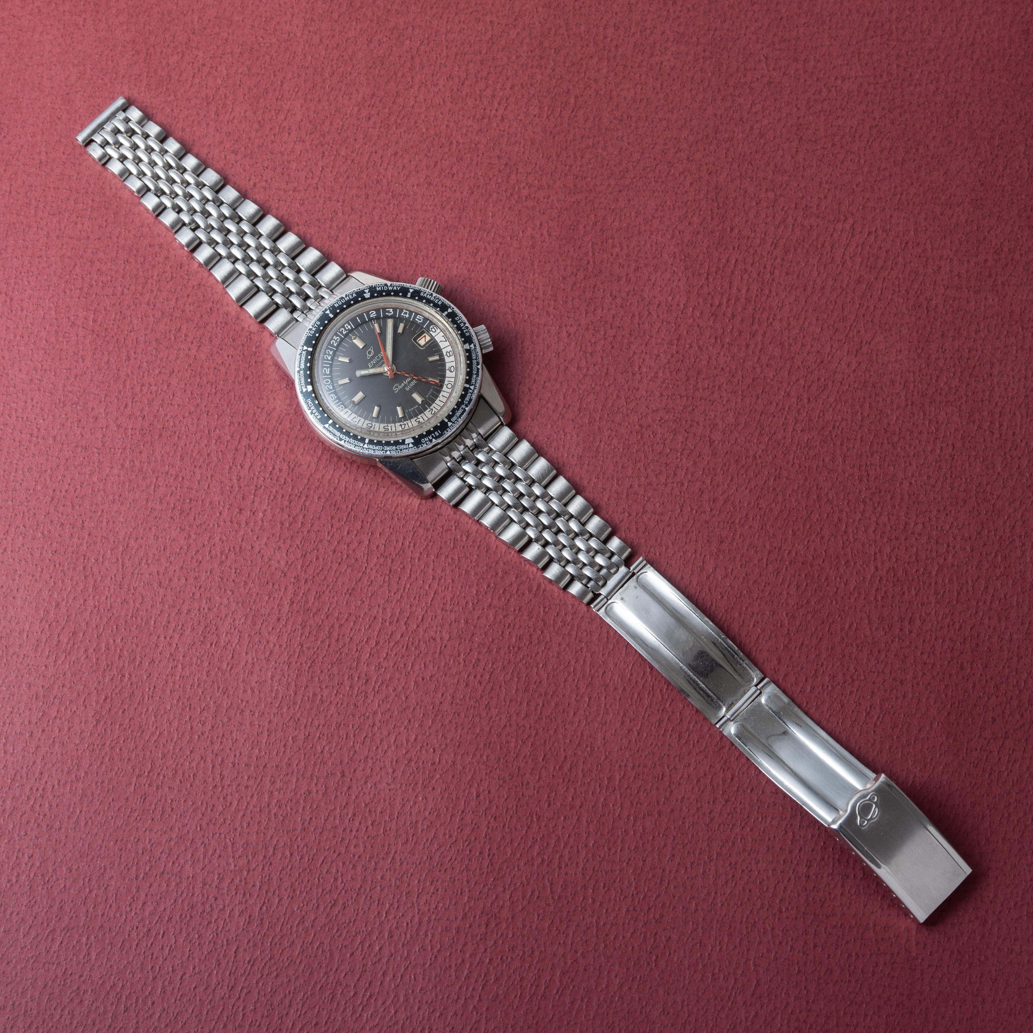エニカ シェルパガイド ワールドタイム GMT 1960年代
