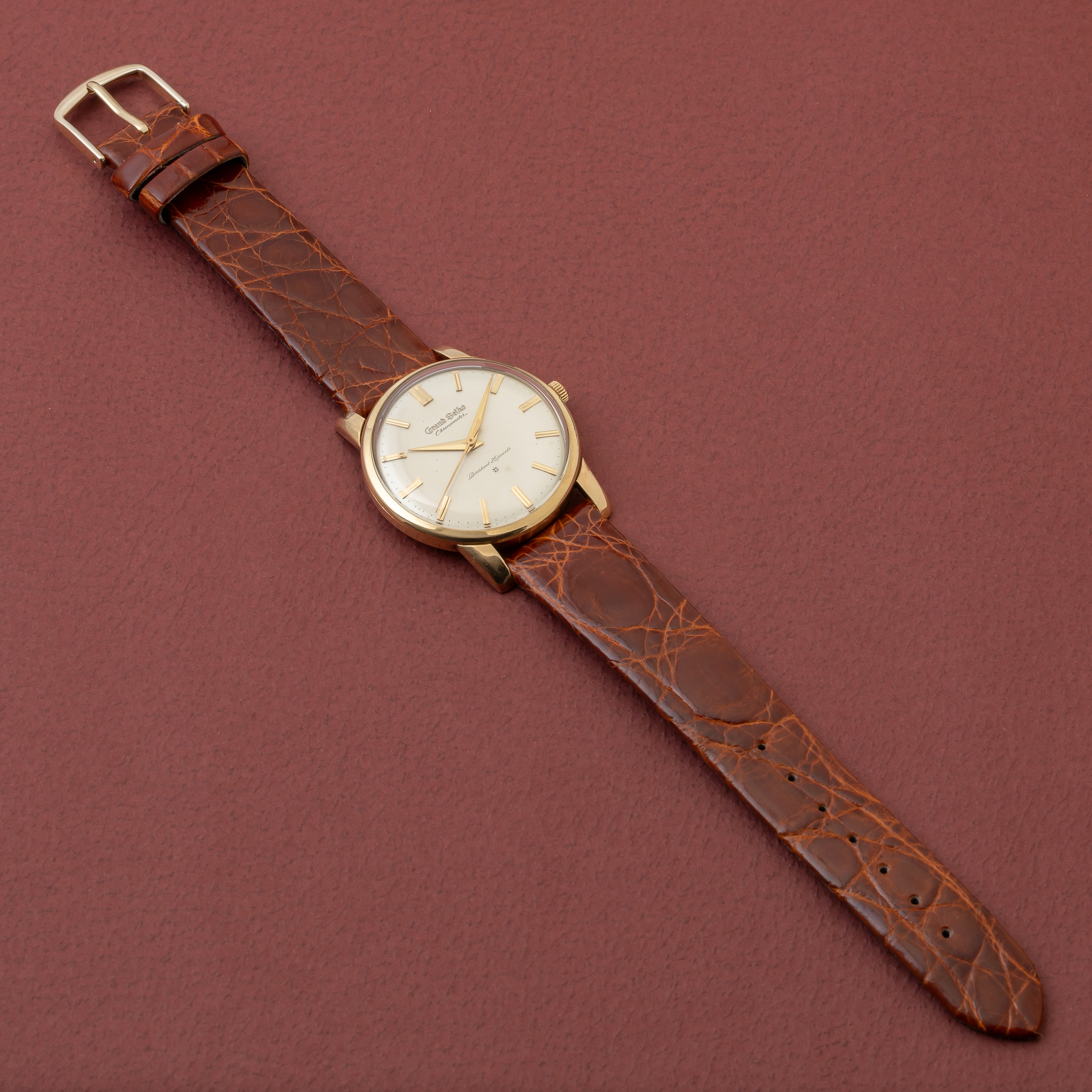 グランドセイコー ファーストモデル1960年10月製 彫文字板 - 腕時計(アナログ)