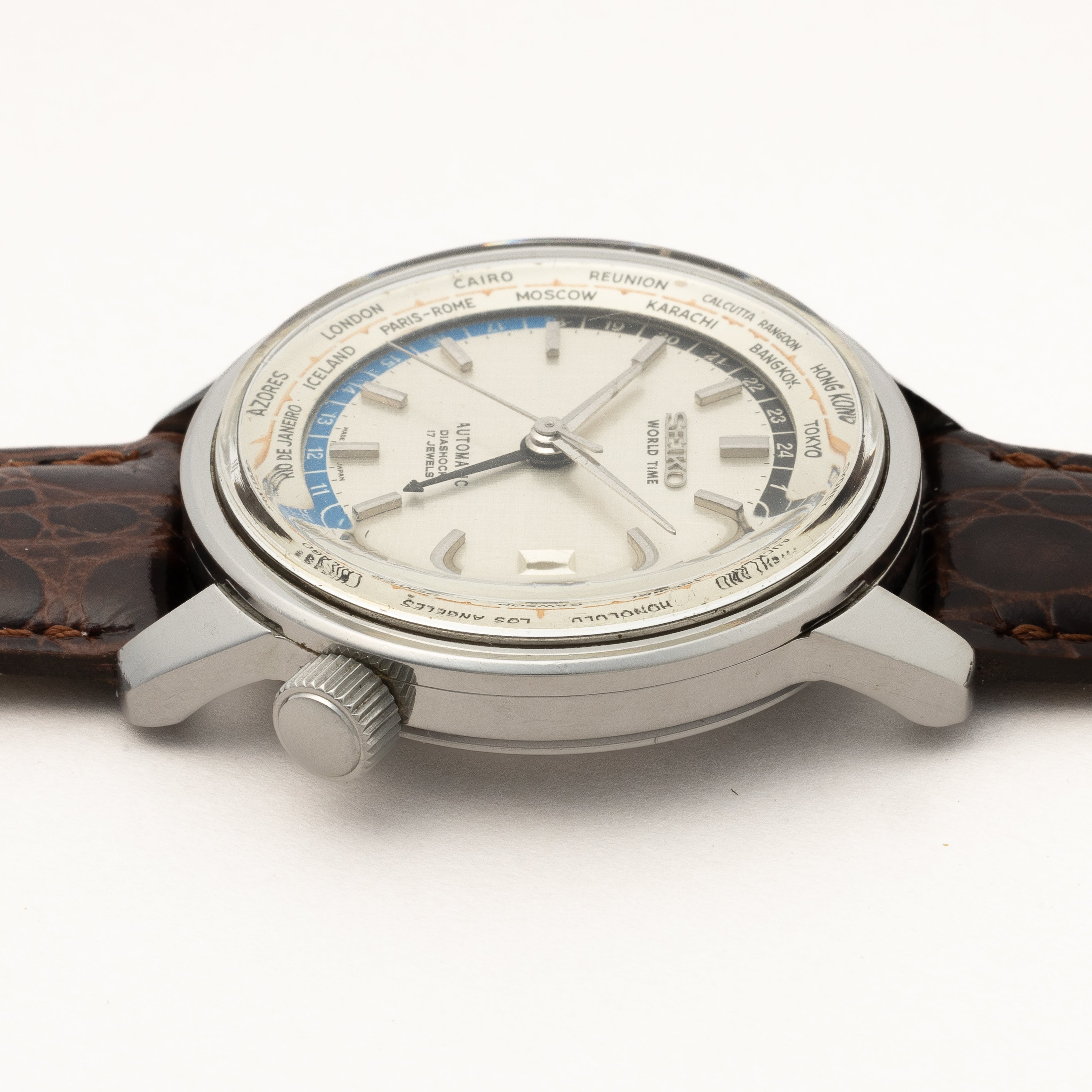 セイコー ワールドタイム 1st 1964年製 Ref.6217-7000