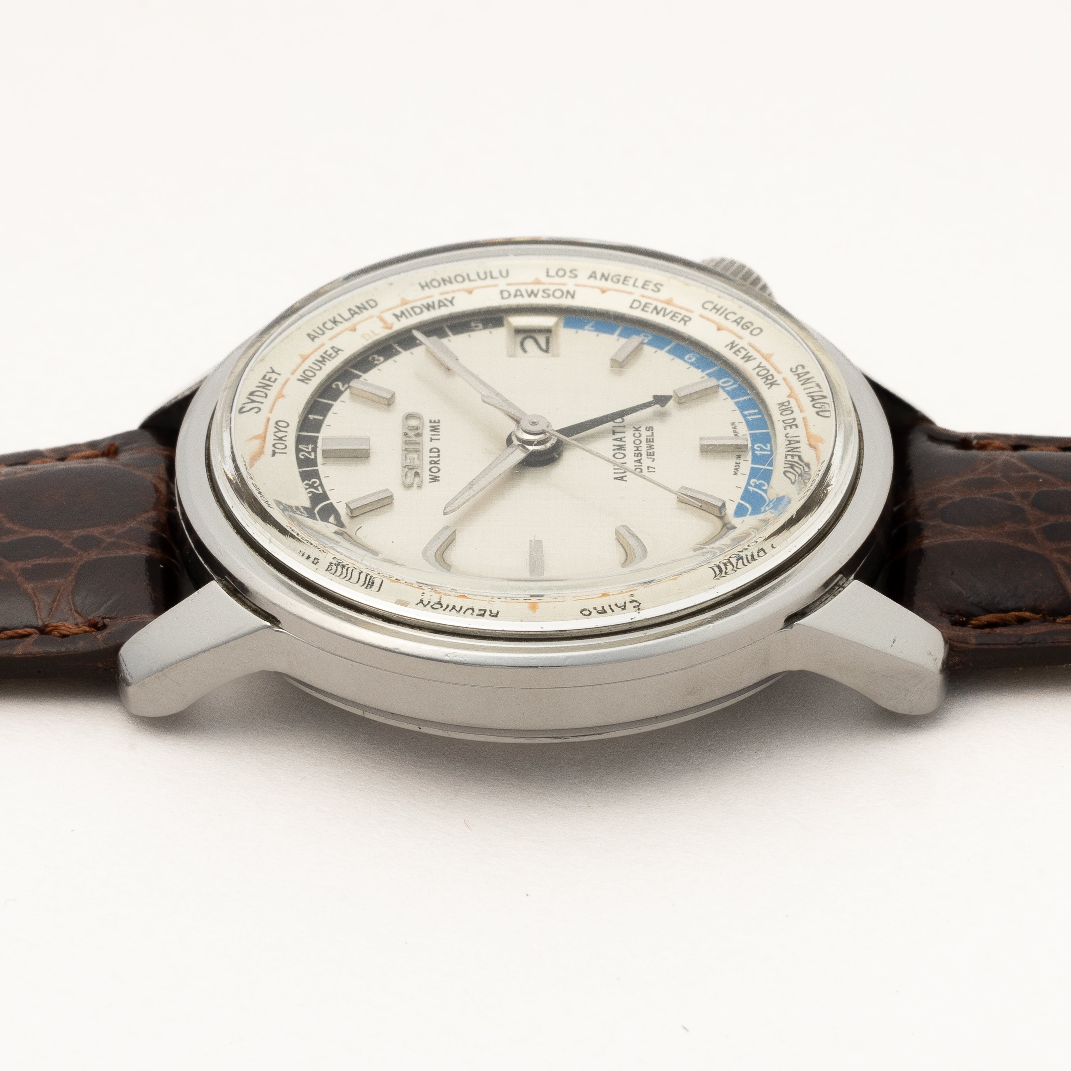 セイコー ワールドタイム 1st 1964年製 Ref.6217-7000