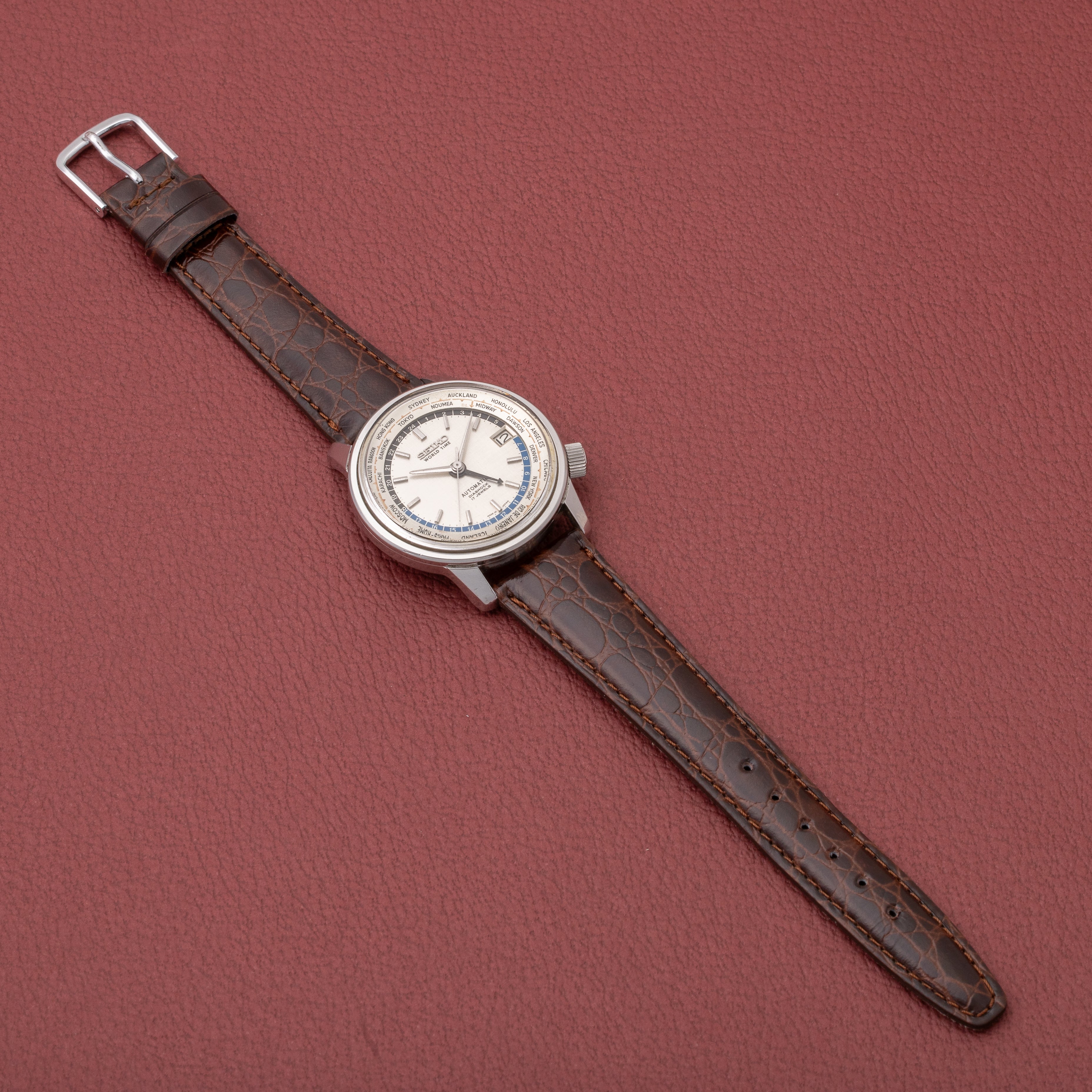 セイコー ワールドタイム 1st 1964年製 Ref.6217-7000
