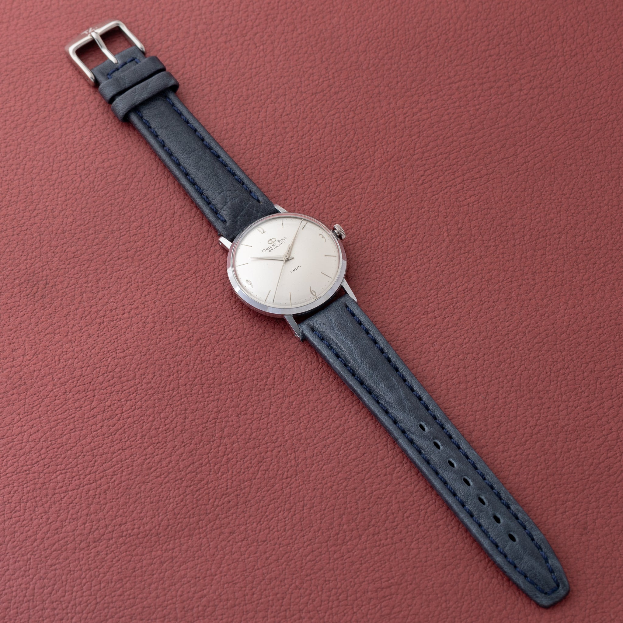 オリエントスター 手巻き 11石 1950年代 ５振動 OH済 - 腕時計(アナログ)