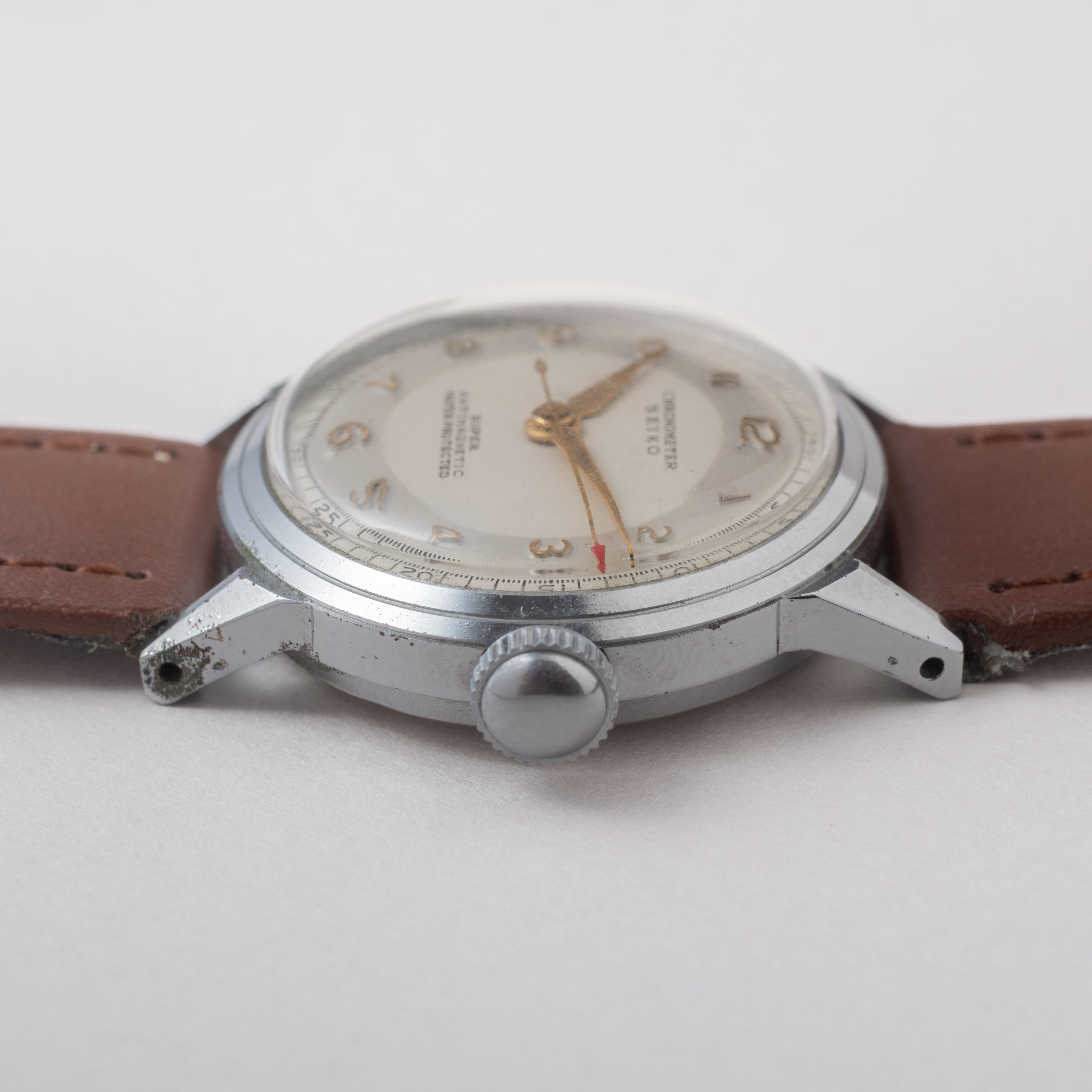 セイコー スーパー クロノメーター表記 1950年代製 手巻き