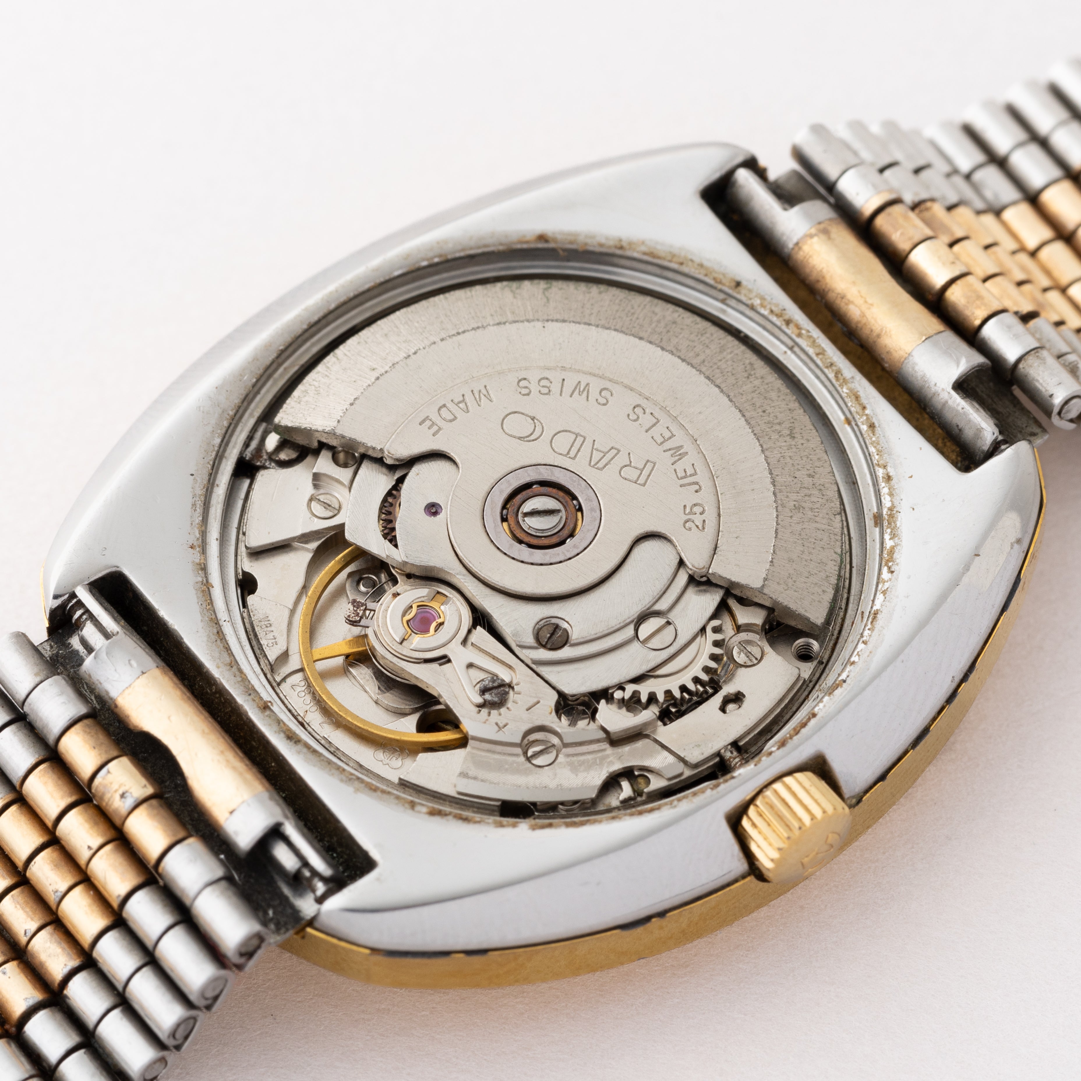 【美品】ラドー ◆ RADO ダイヤスター 自動巻き 腕時計 ビンテージ 889ミカヅキ