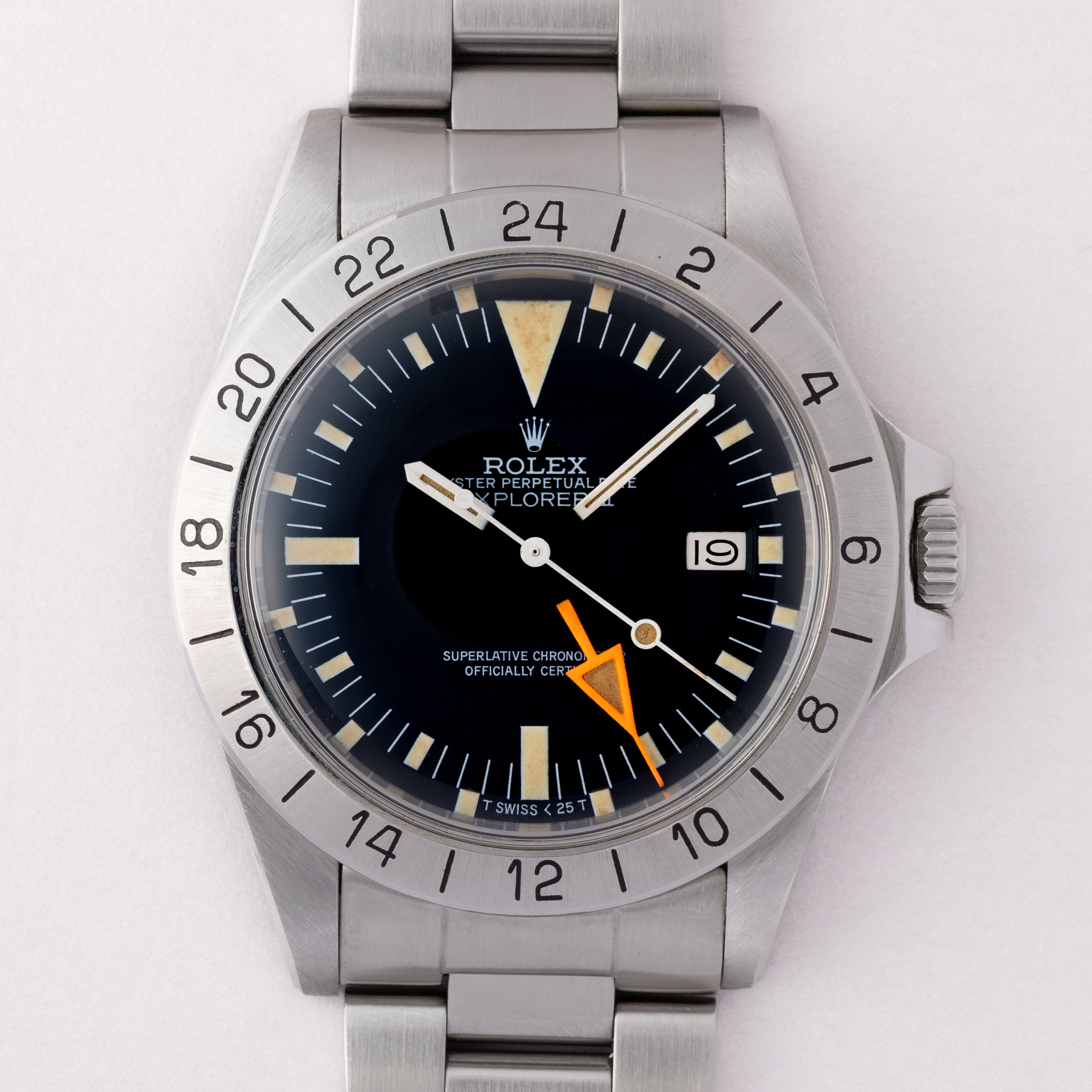 EXP Ⅱ Ref.1655 オマージュ LOGO TypeS NH34 GMT 店内全品対象 - 時計