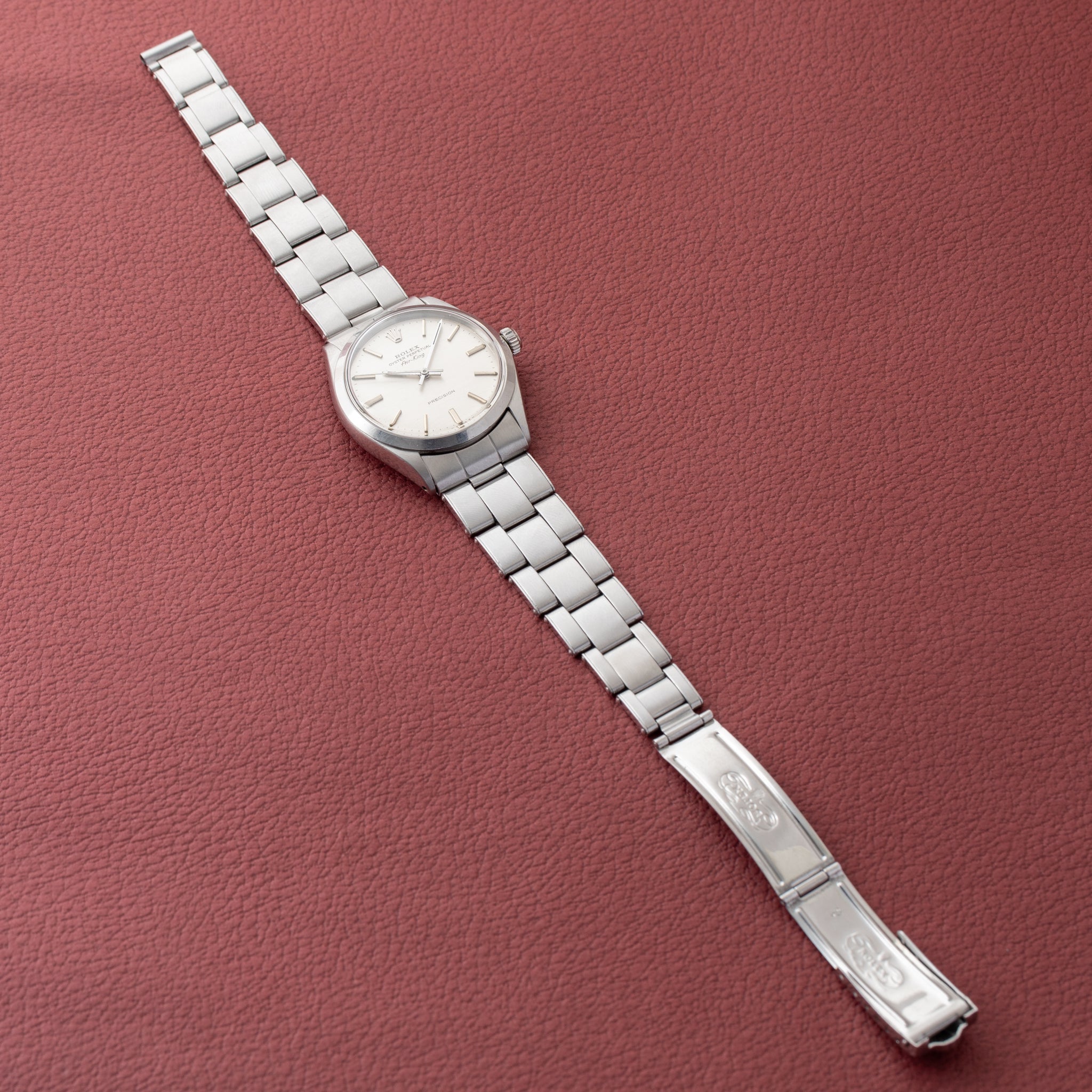 ROLEX エアキング Ref.5500 シルバー アンティーク品 メンズ 腕時計