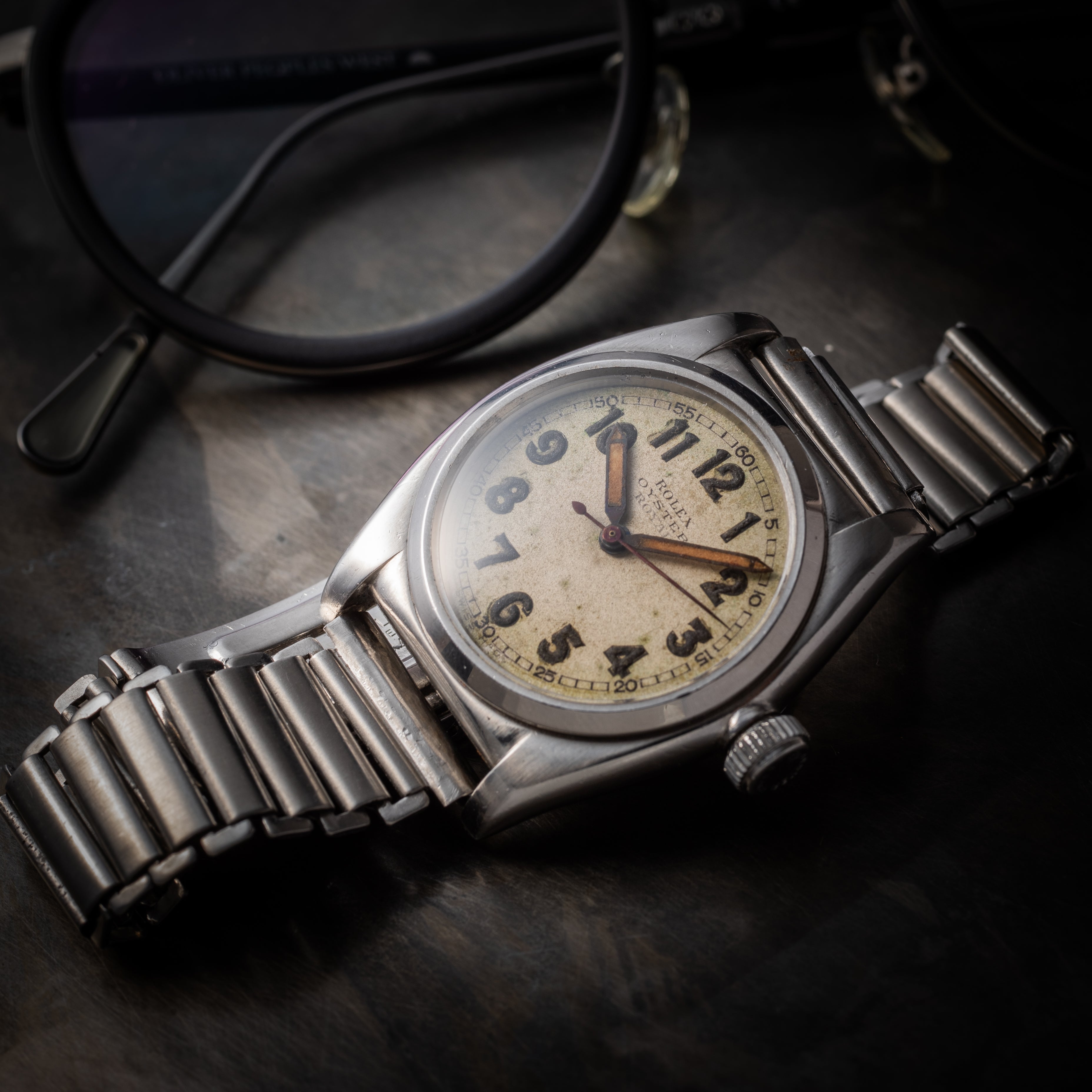 OLD ENGLAND 古い手巻き時計 レターパックプラス可 0812L15r※