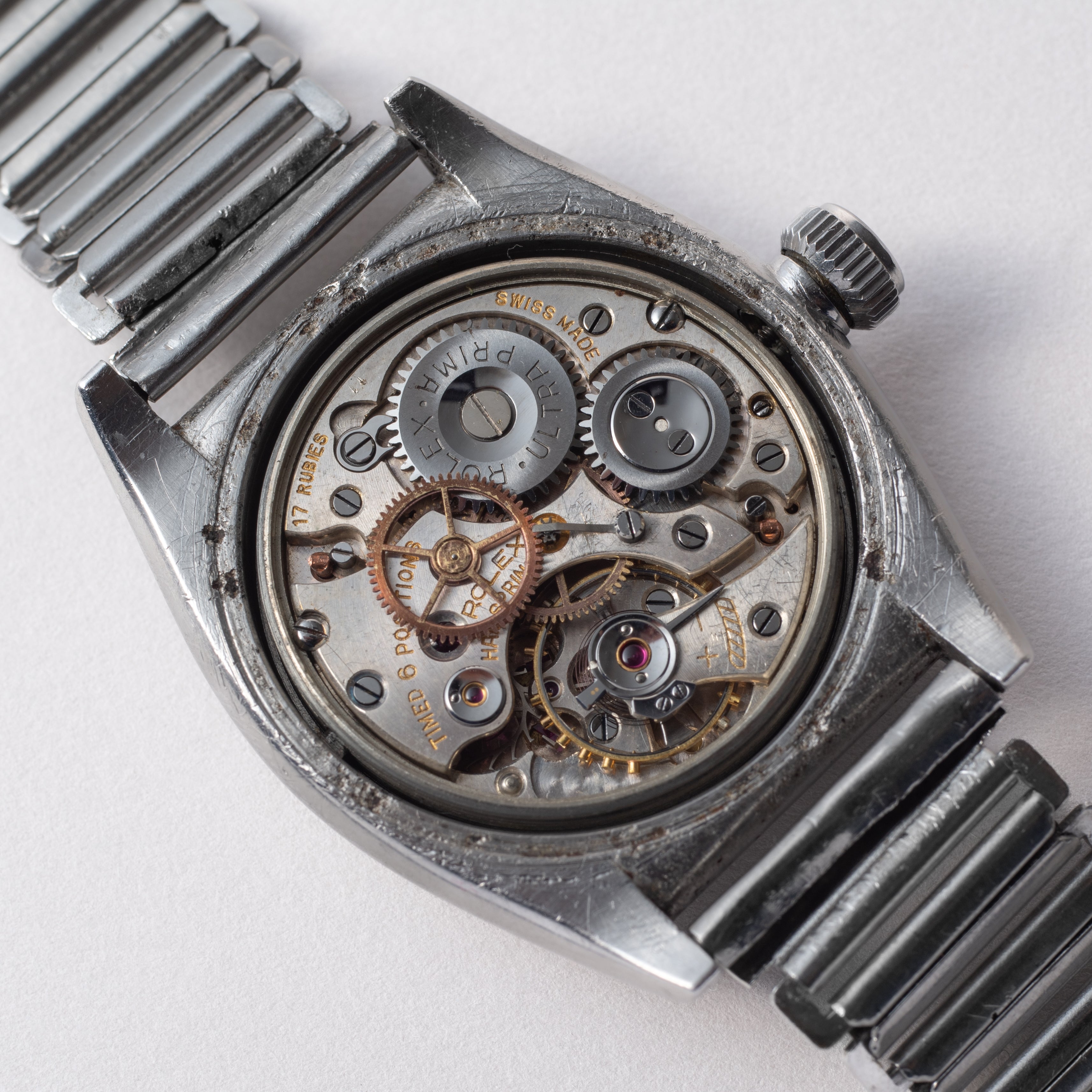 割引新品E503 ロレックス 手巻き式 腕時計 オイスター ロイヤル スモールセコンド 全数字文字盤 金色インデックス その他
