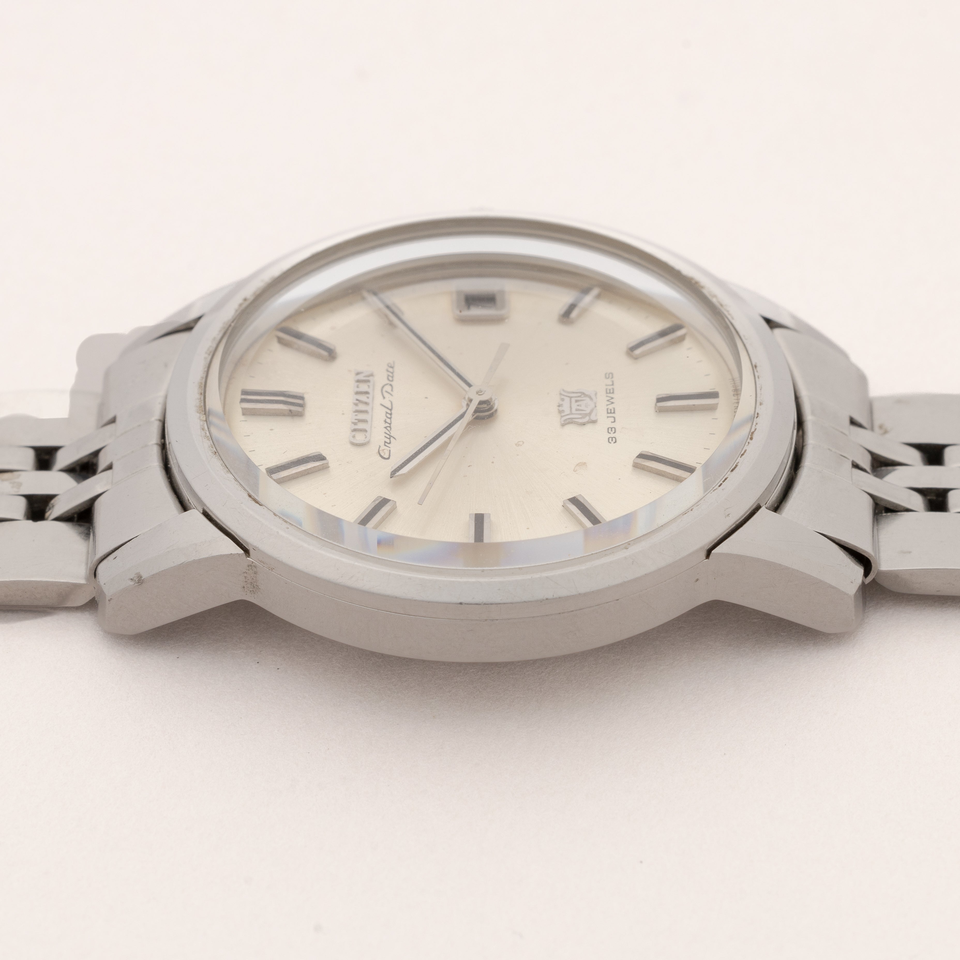 シチズン クリスタルデイト 1967年製 自動巻き 純正ブレス付き