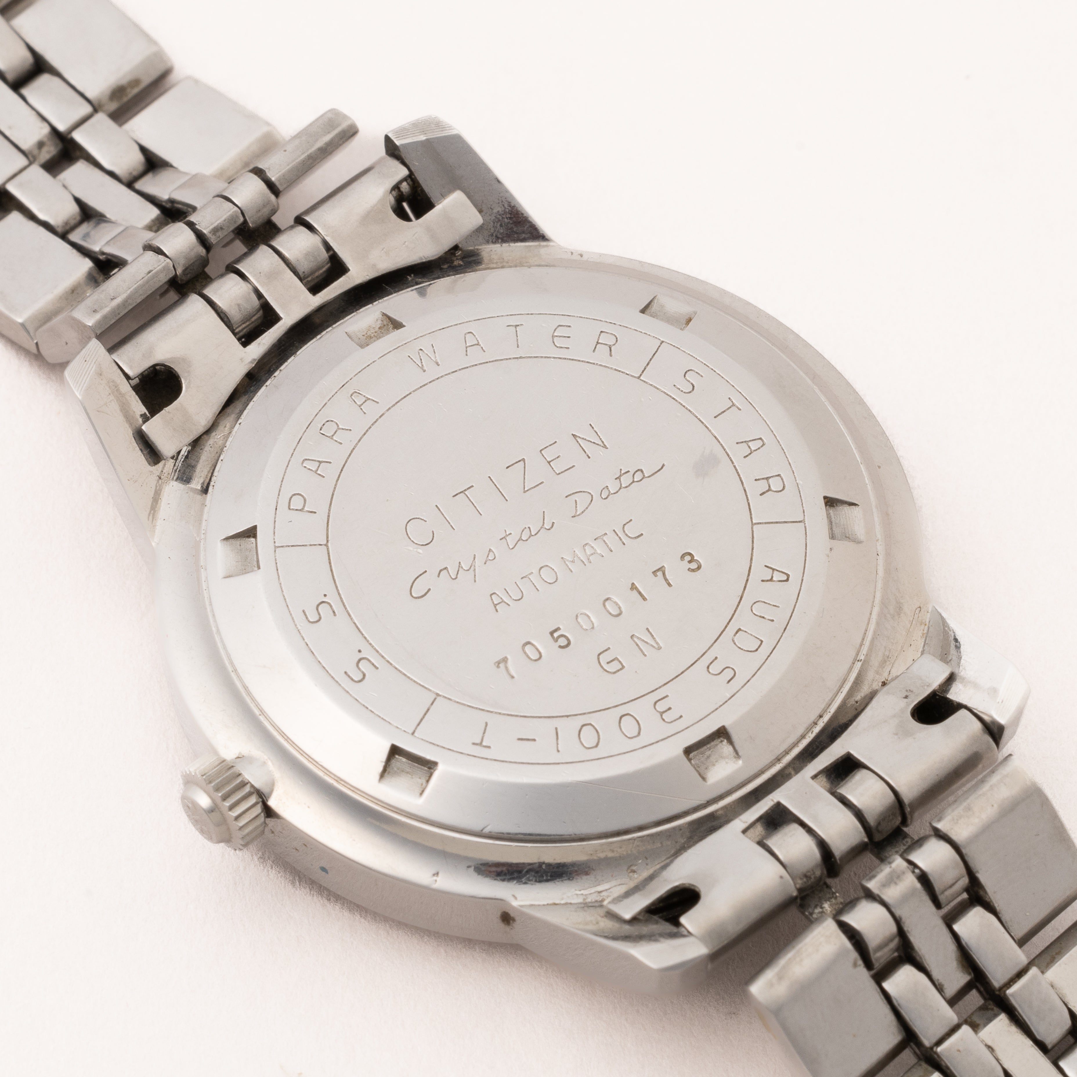 シチズン クリスタルデイト 1967年製 自動巻き 純正ブレス付き