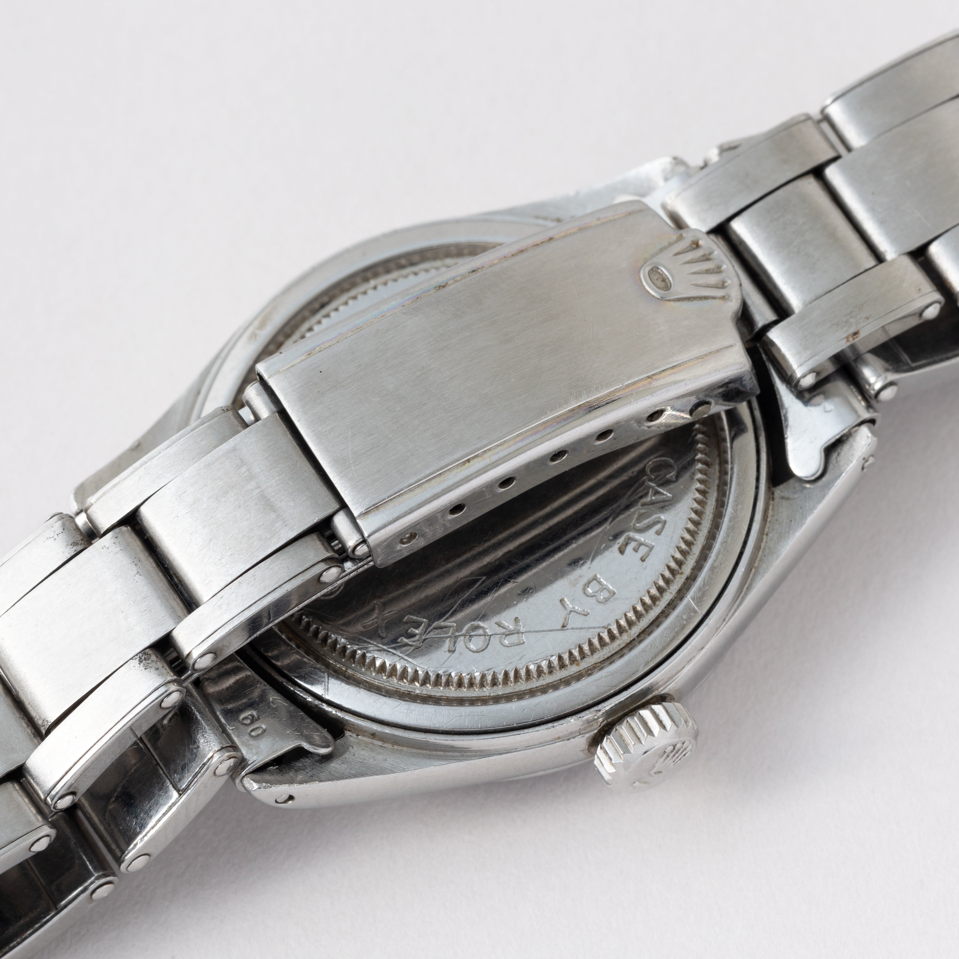 チューダー デカバラ オイスターデイト 1961年製 Ref.7974 ROLEXリベットブレス ブラックリダンダイヤル