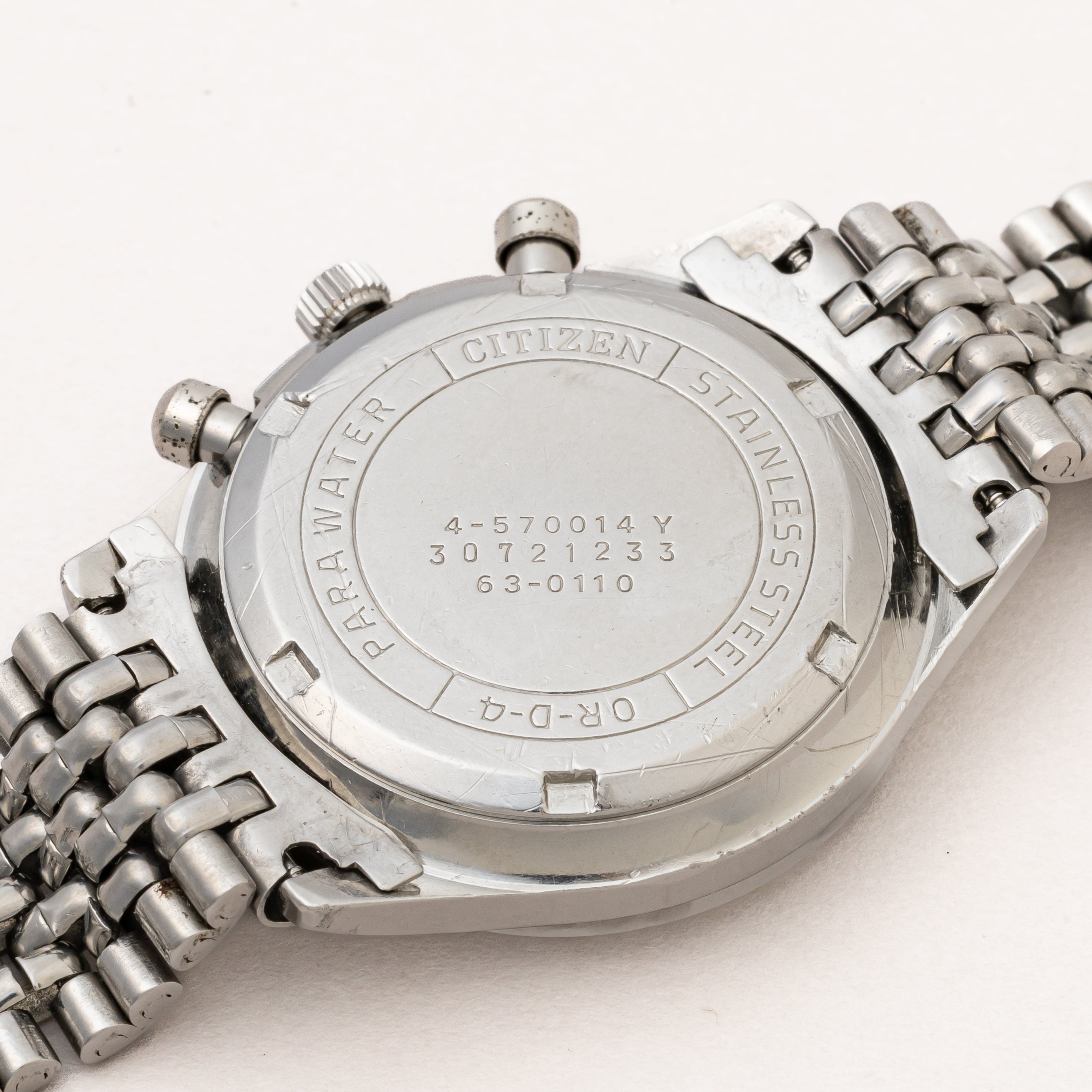 シチズン レコードマスター 1973年製 手巻き ブラックダイヤル