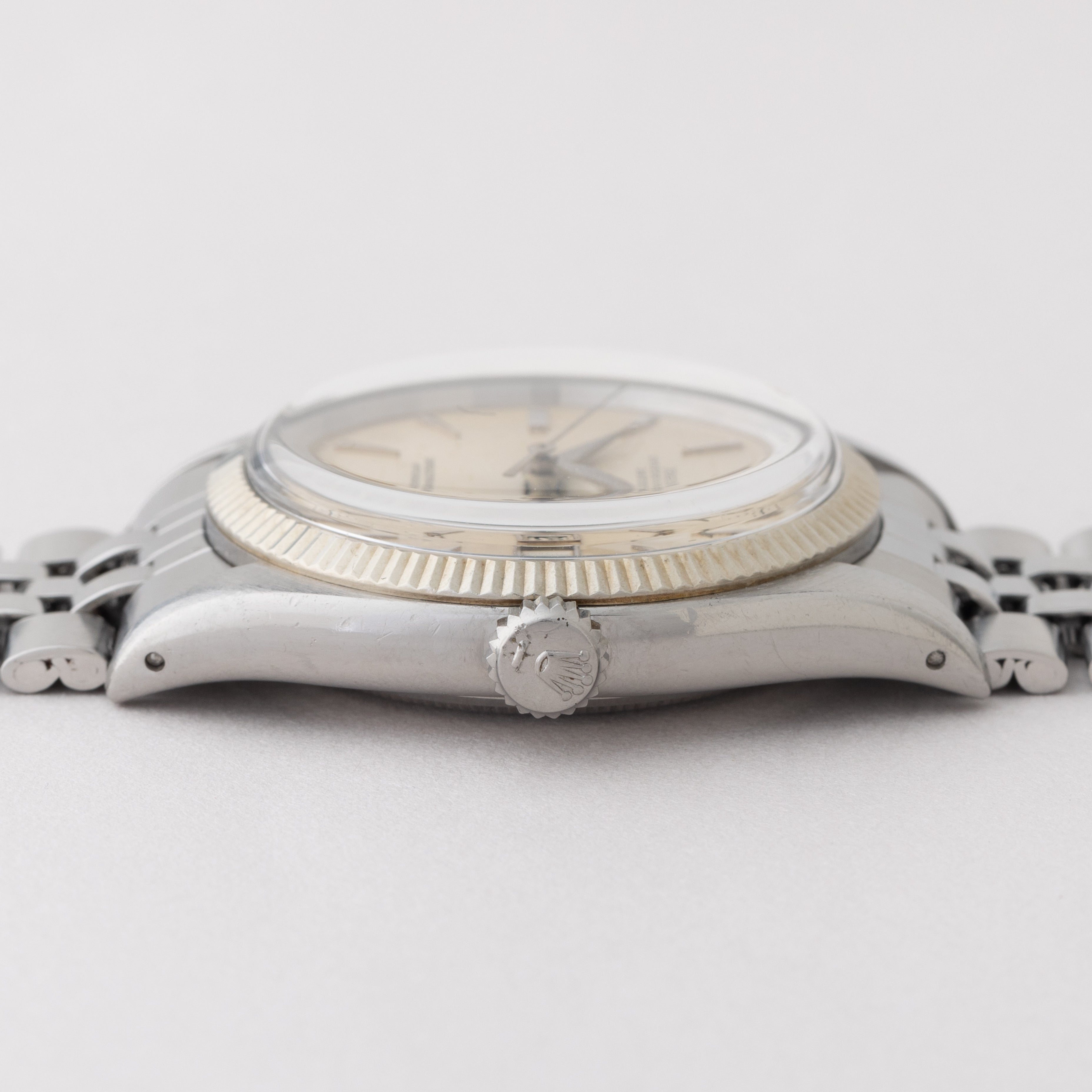 ロレックス デイトジャスト 1959年製 Ref.6605 シルバーダイヤル 剣針