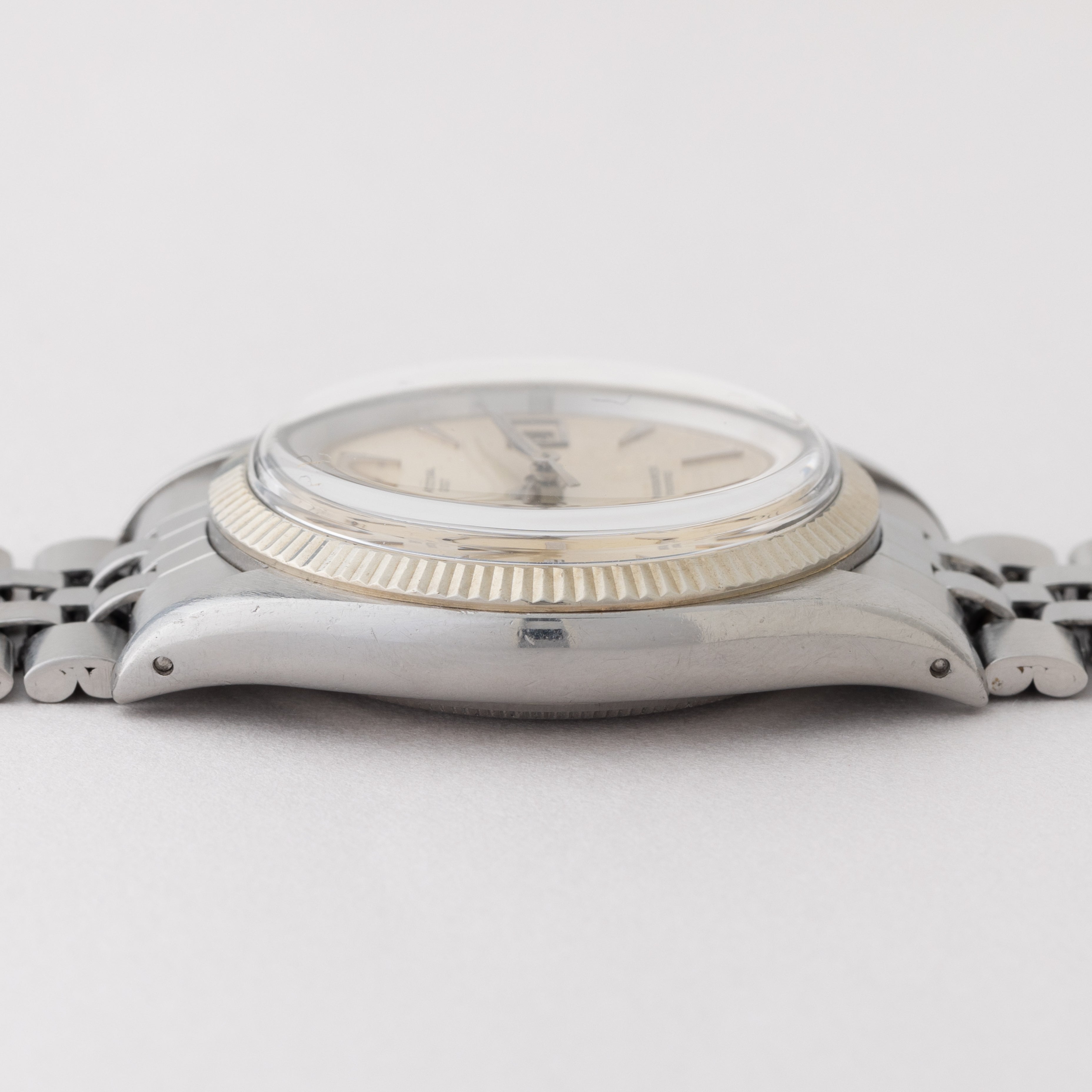ロレックス デイトジャスト 1959年製 Ref.6605 シルバーダイヤル 剣針