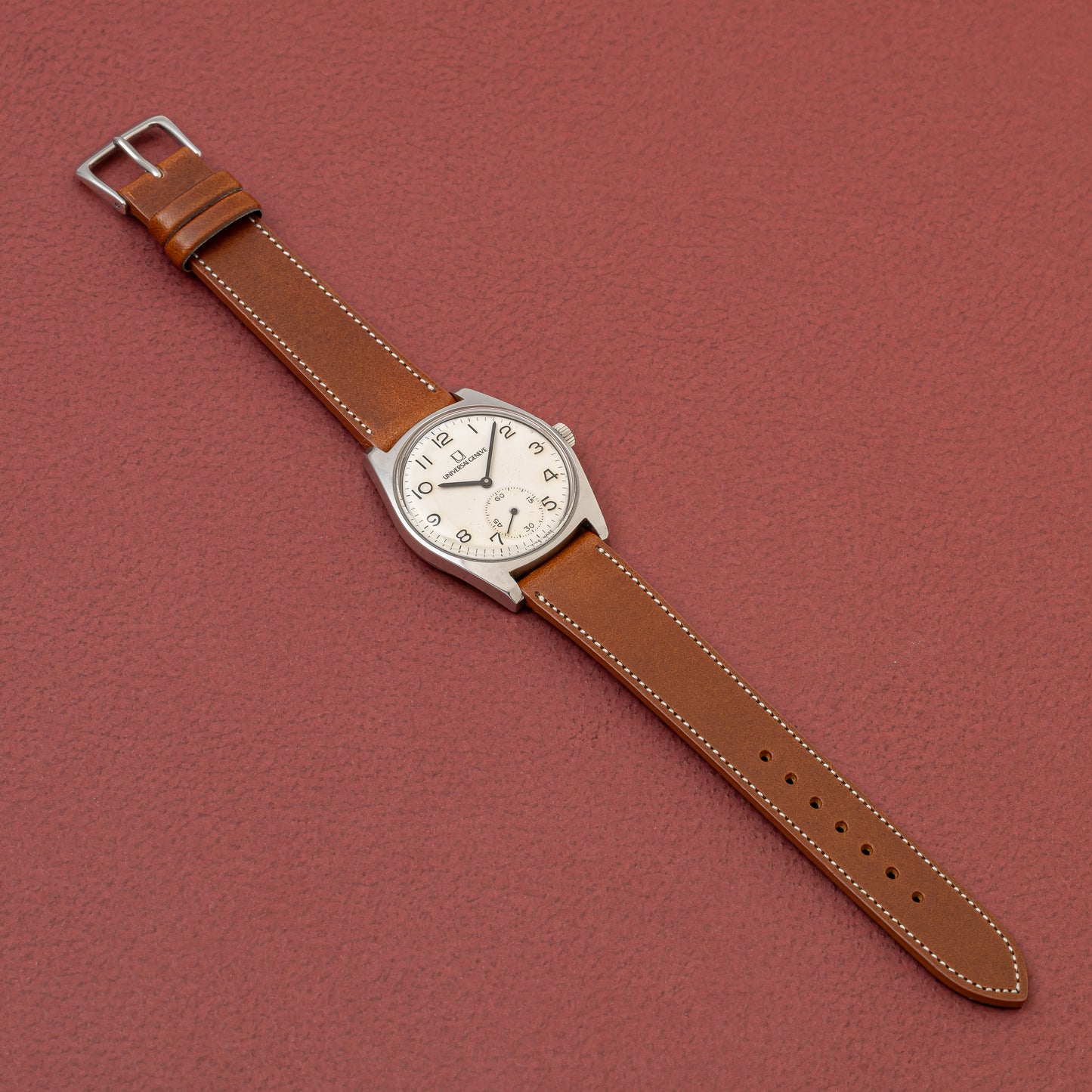 ユニバーサルジュネーブ イタリア国鉄 鉄道時計 1960年代 手巻き スモールセコンド