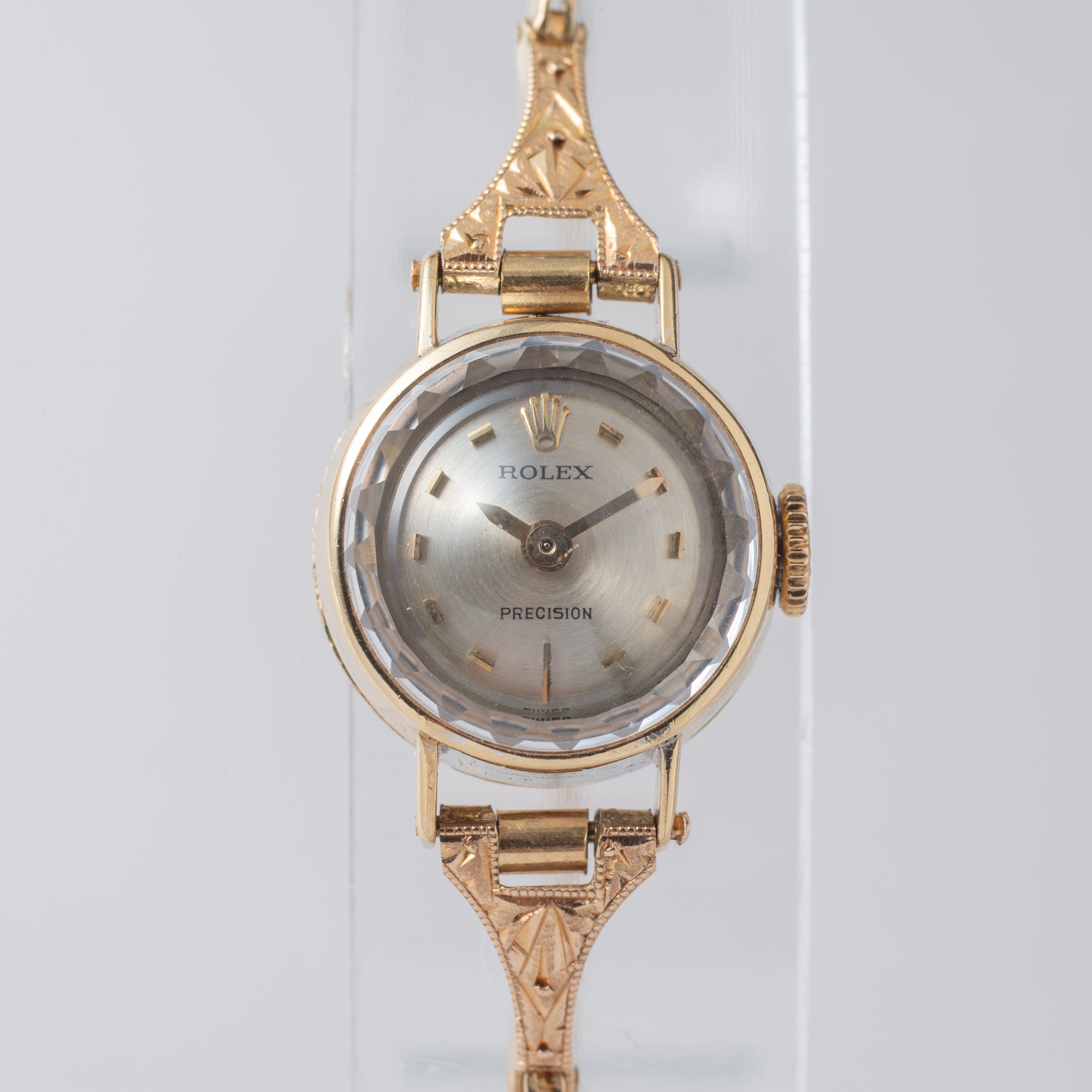 ロレックス プレシジョン レディース 1960年代製 18KYG Ref.2164