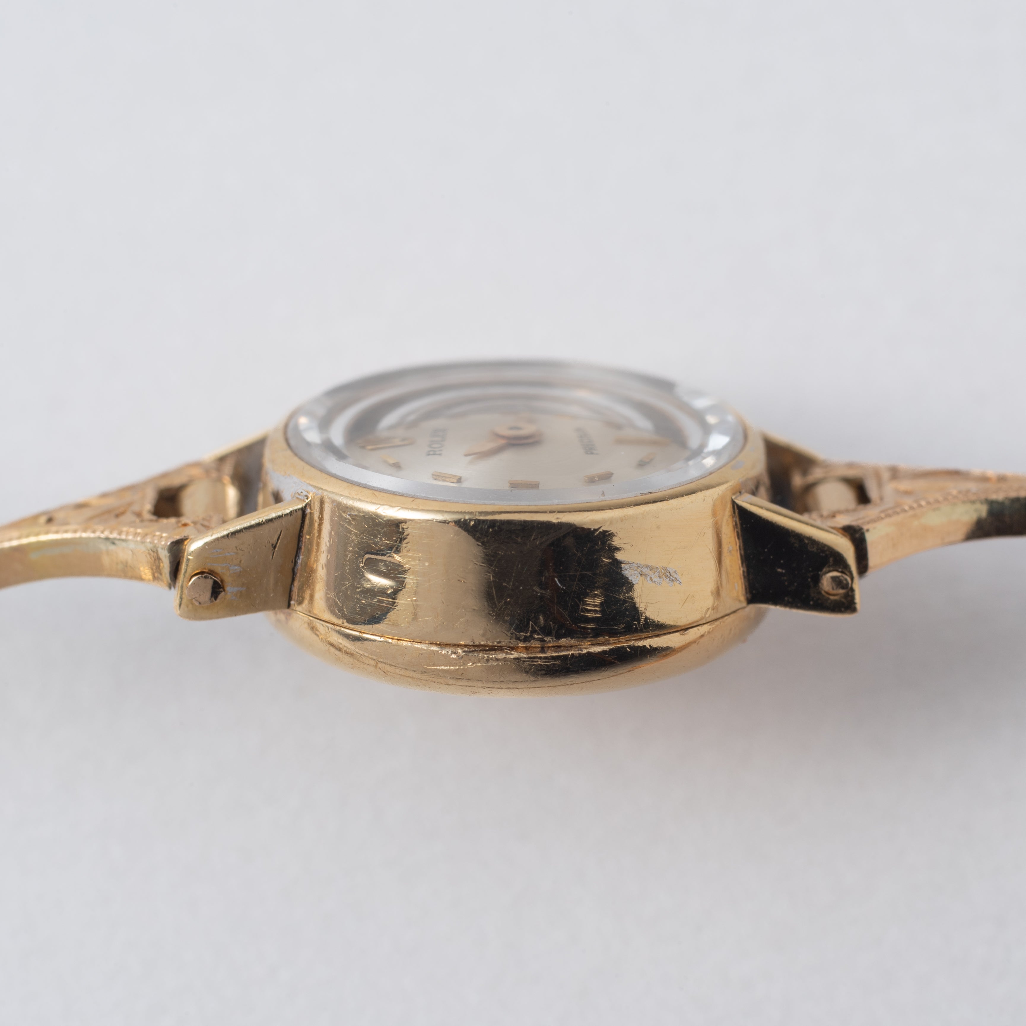 ロレックス プレシジョン レディース 1960年代製 18KYG Ref.2164
