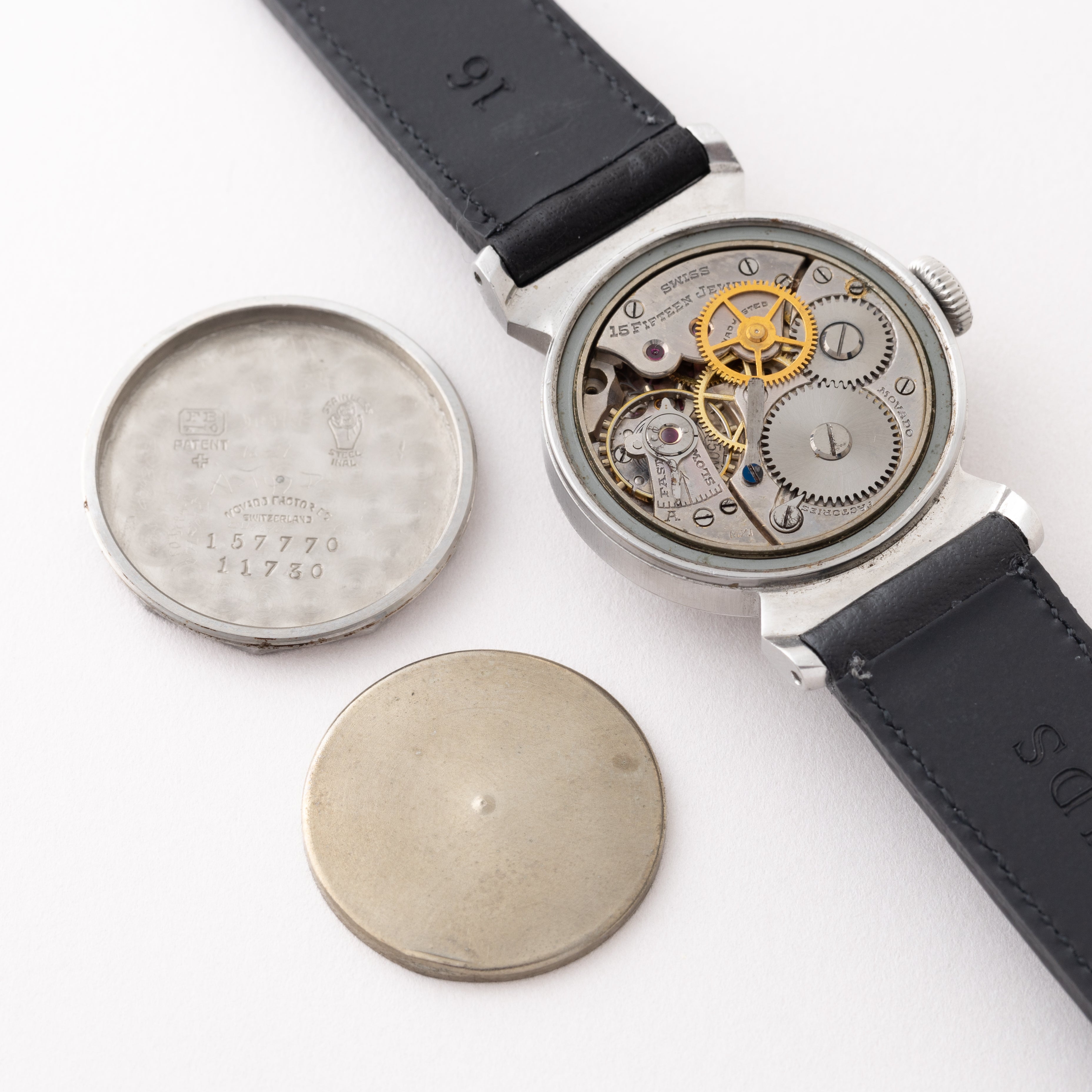 モバード アクバティック 1940年代 ブレゲ数字 FBケース