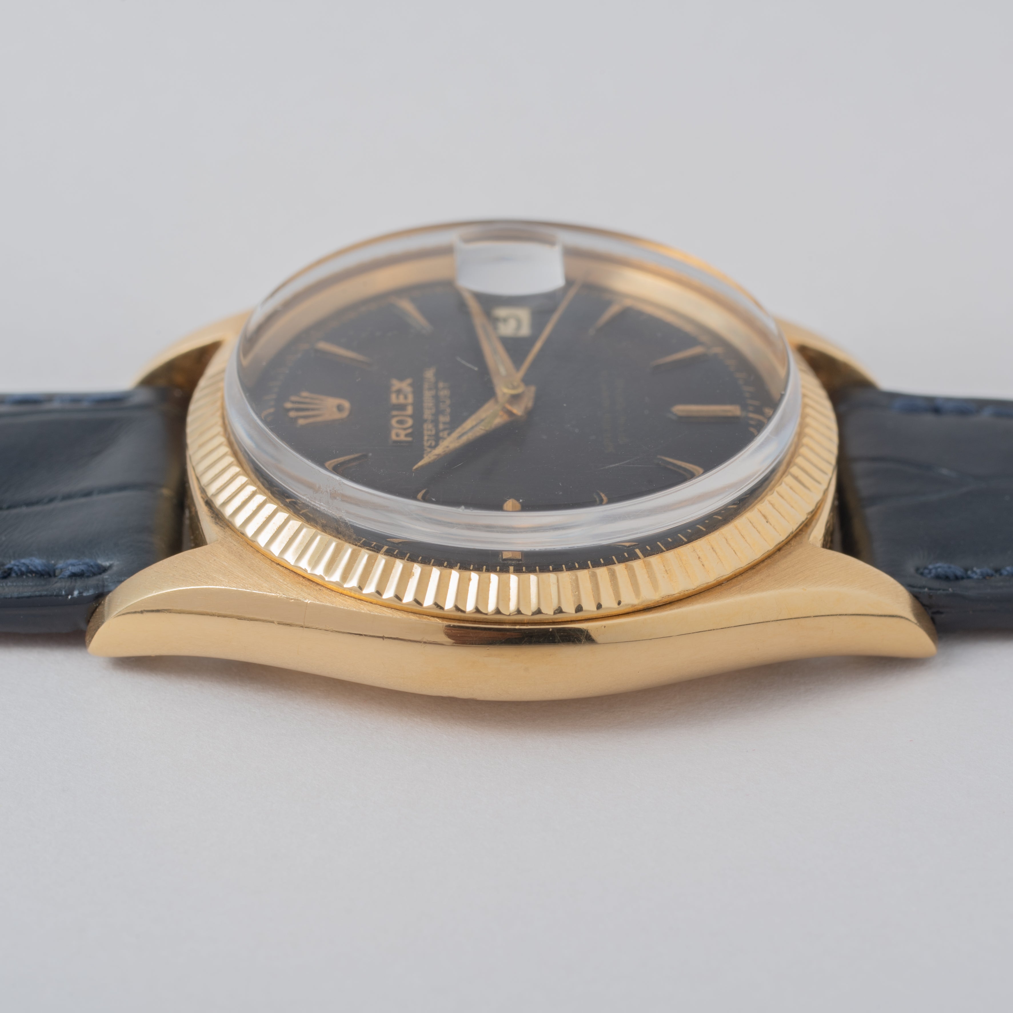ロレックス デイトジャスト ミラーダイヤル 1957年製 Ref.6605