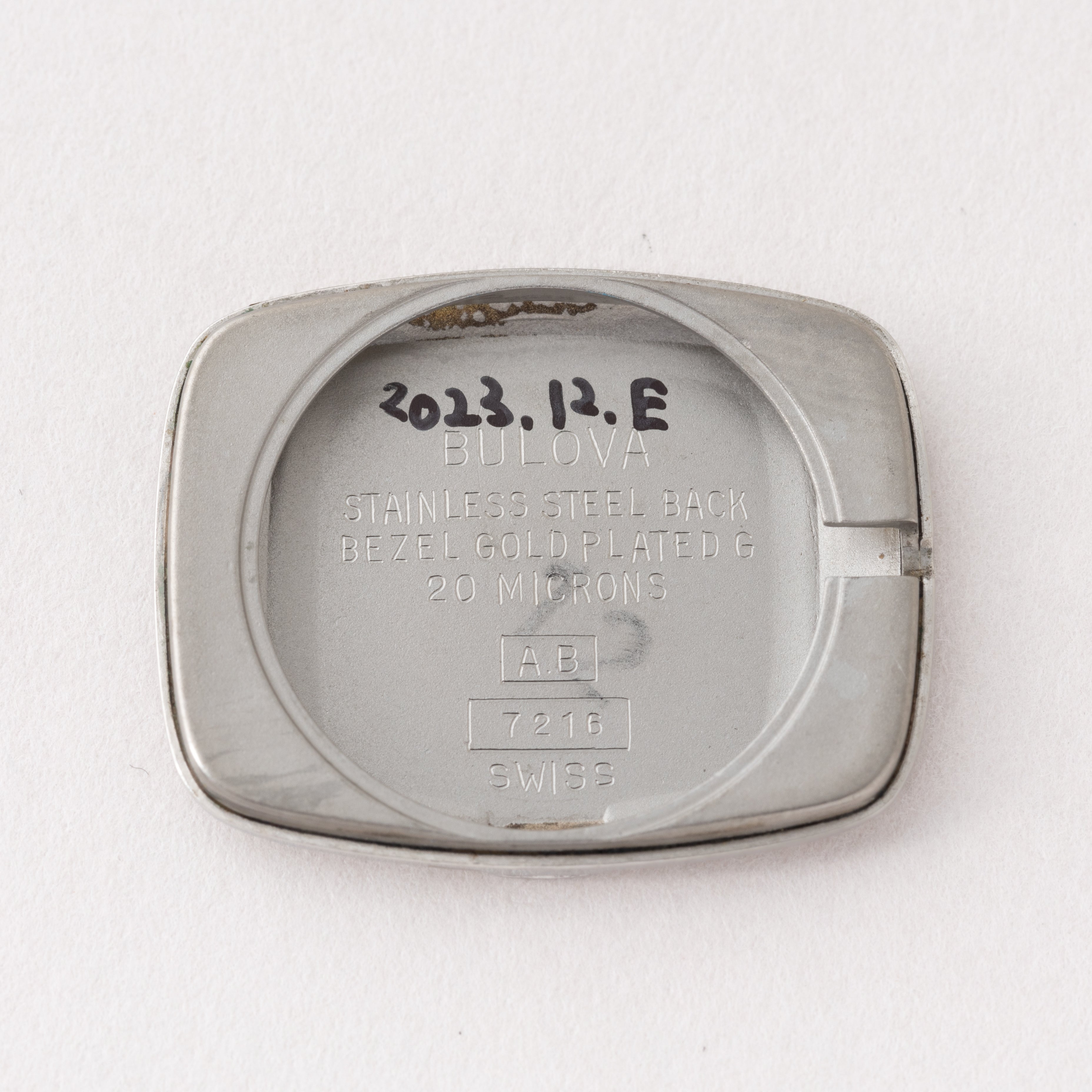 Dior レディース 角型ケース 1970年代製 ブローバ ダブルネーム GF