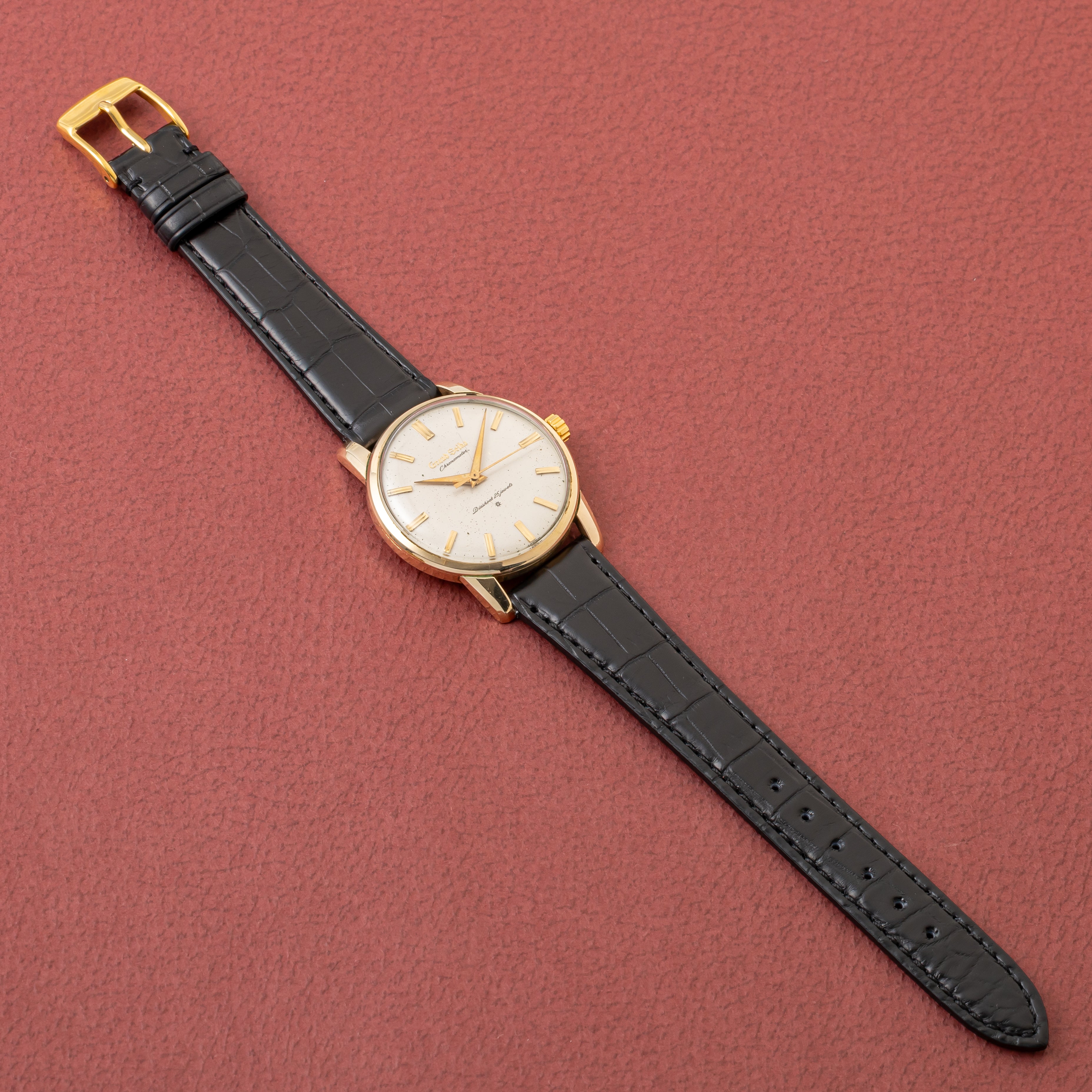 GS グランドセイコーファースト　アップライトロゴ　OH済　傷なし！超美品！ GS グランドセイコーファースト アップライトロゴ OH済 傷なし！超美品