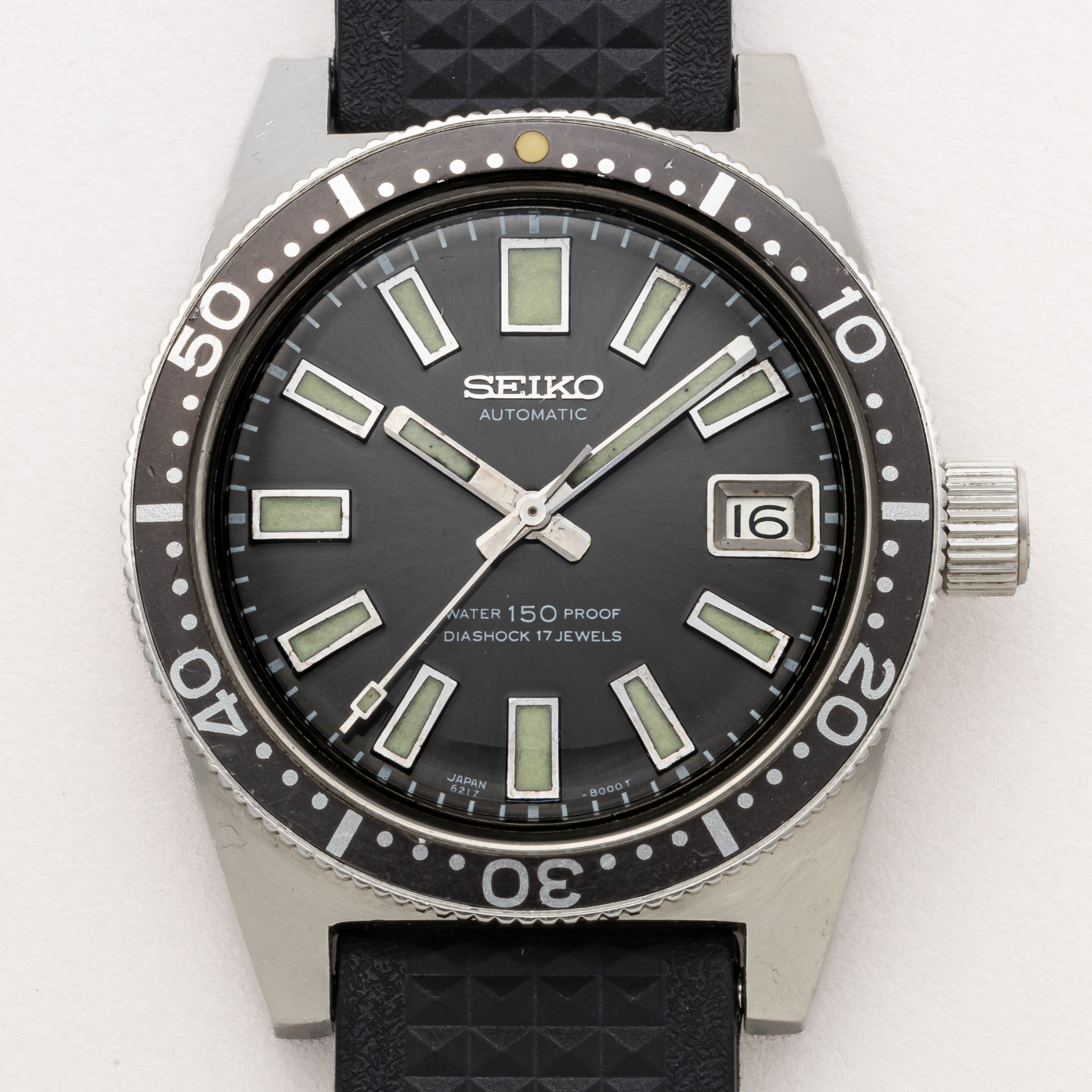 セイコー ダイバー 150m 1967年製 ファーストモデル Ref.6217-8001