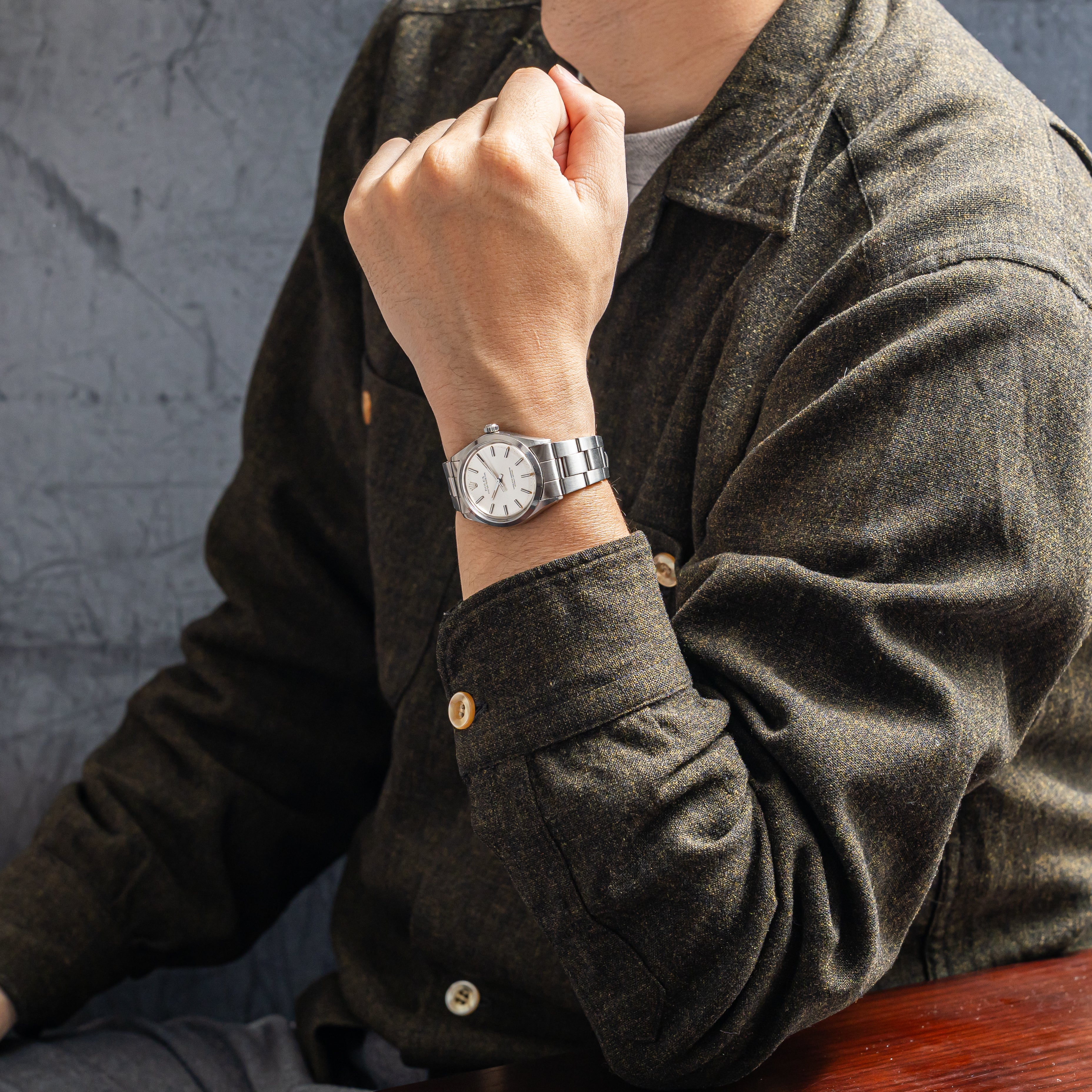 【リピーターSです✡️】 ロレックス オイスターパーペチュアル 1973年製 シルバー