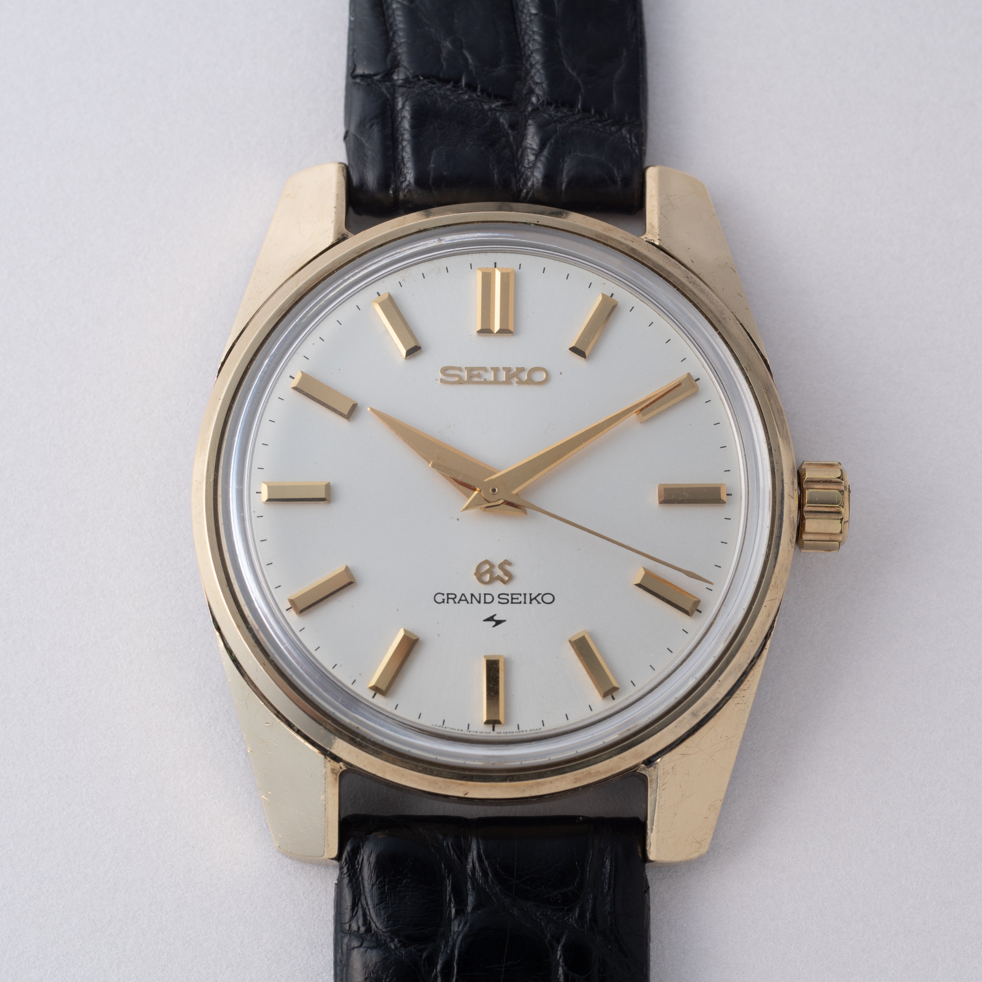 グランドセイコー CAP GOLD 1967年製 手巻き 44GS Ref.4420-9990 純正尾錠付き