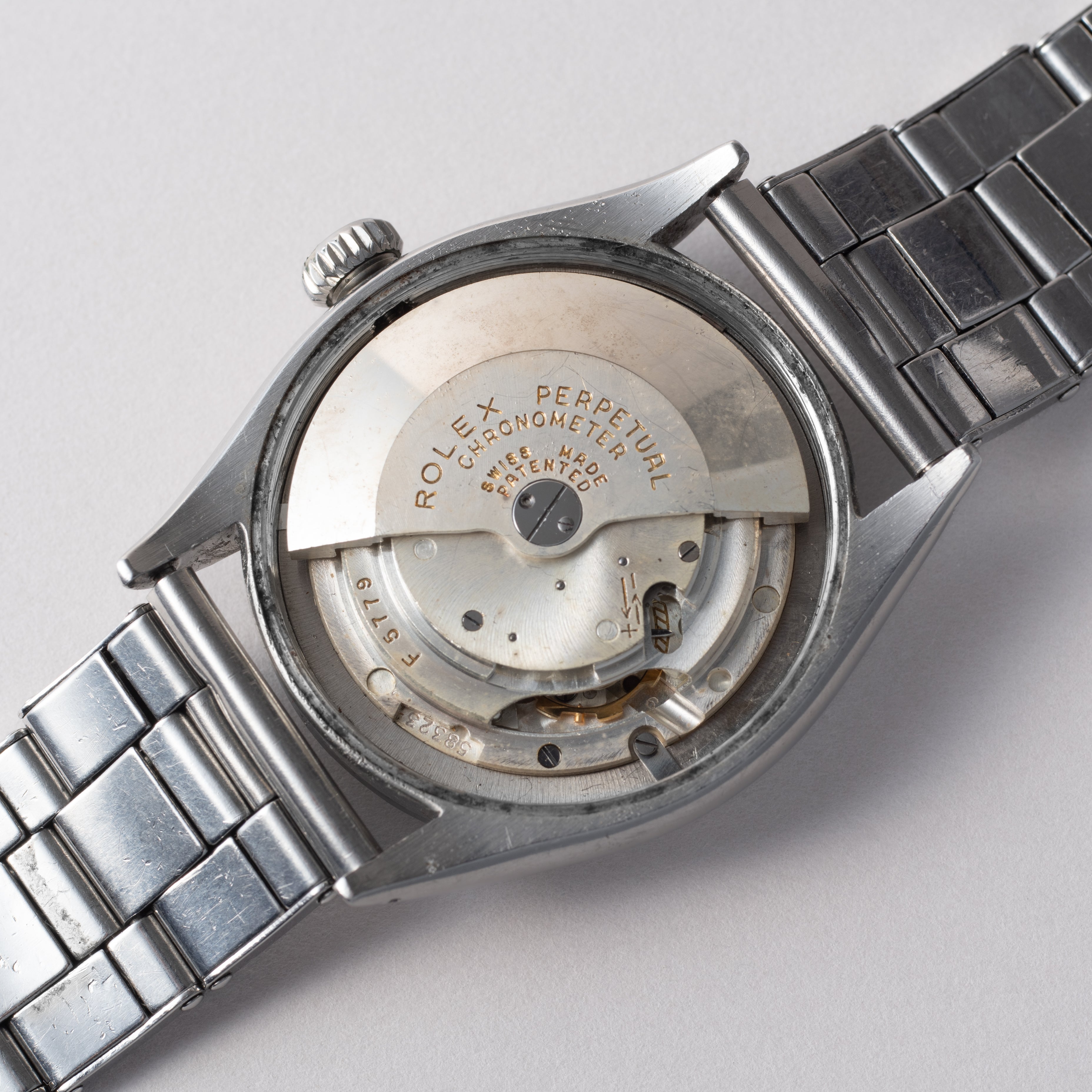 ロレックス 1953年製 オイスターパーペチュアル セミバブル Ref.6284 エクスプローラーダイヤル