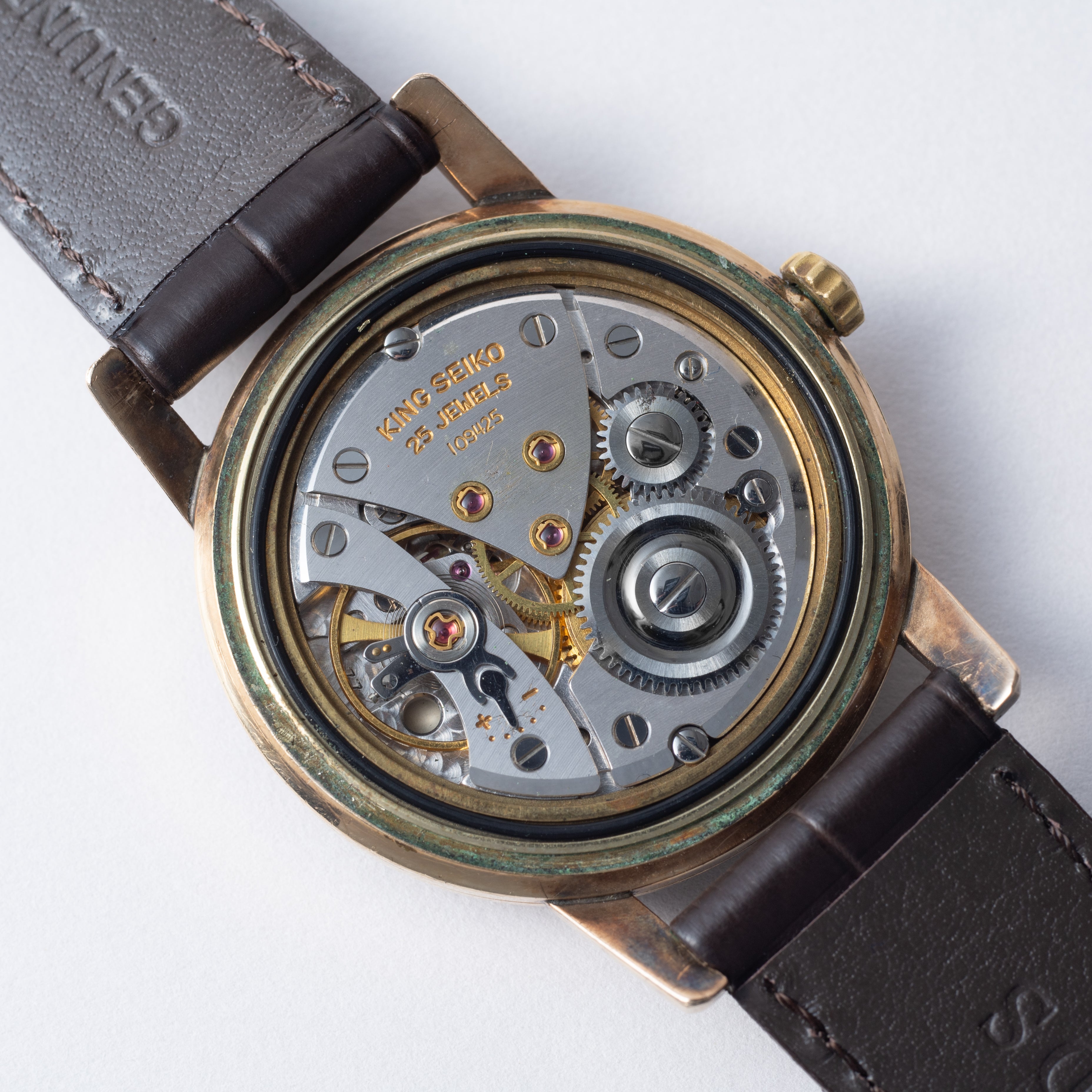 キングセイコーファーストモデル 1961年製 パープルダイヤル SD文字盤