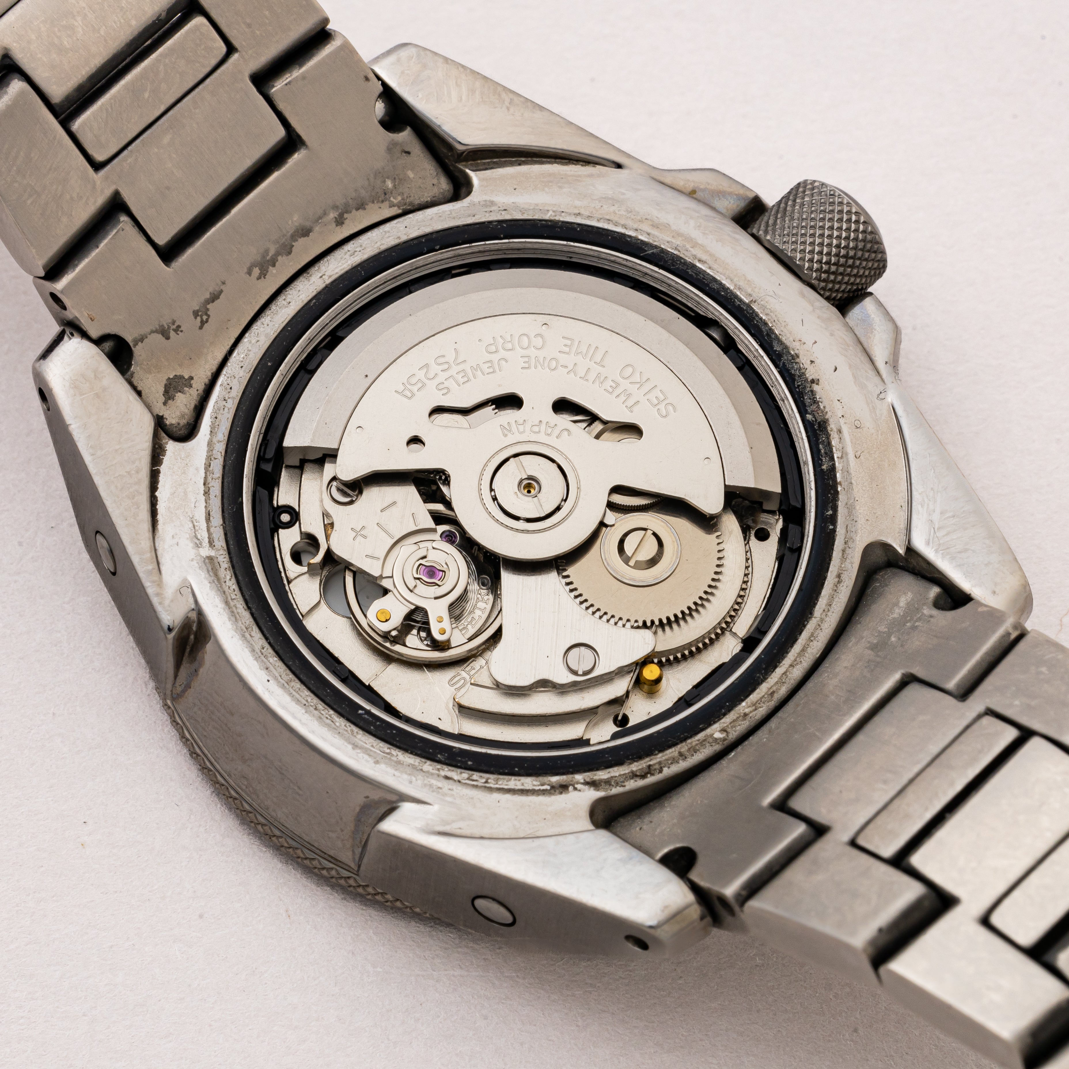 セイコー ダイバー 200m ブラックサムライ チタン 2004年製 Ref.7S25-00D0
