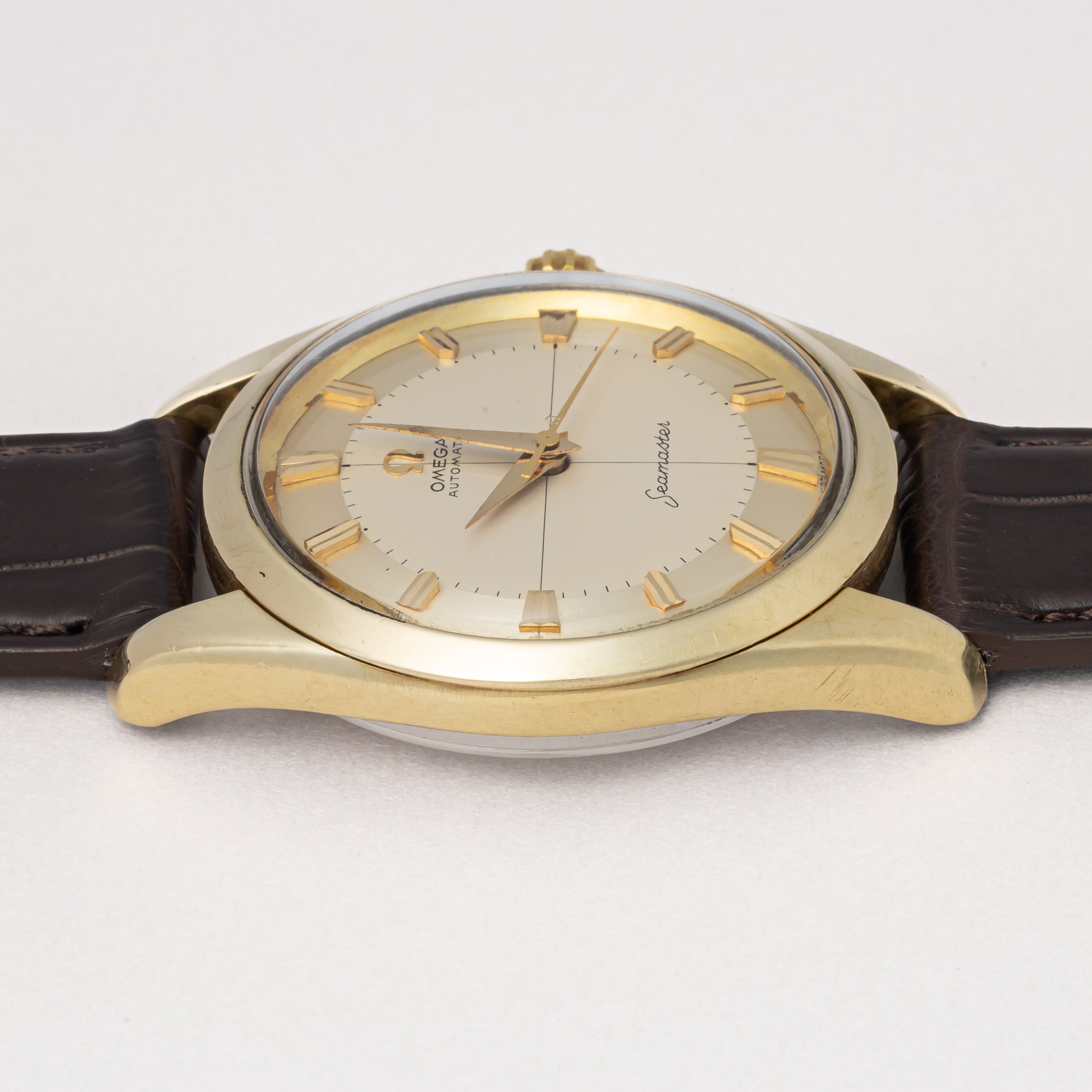 オメガ シーマスター 1958年製 金張り クロスライン Ref.14710 1 SC