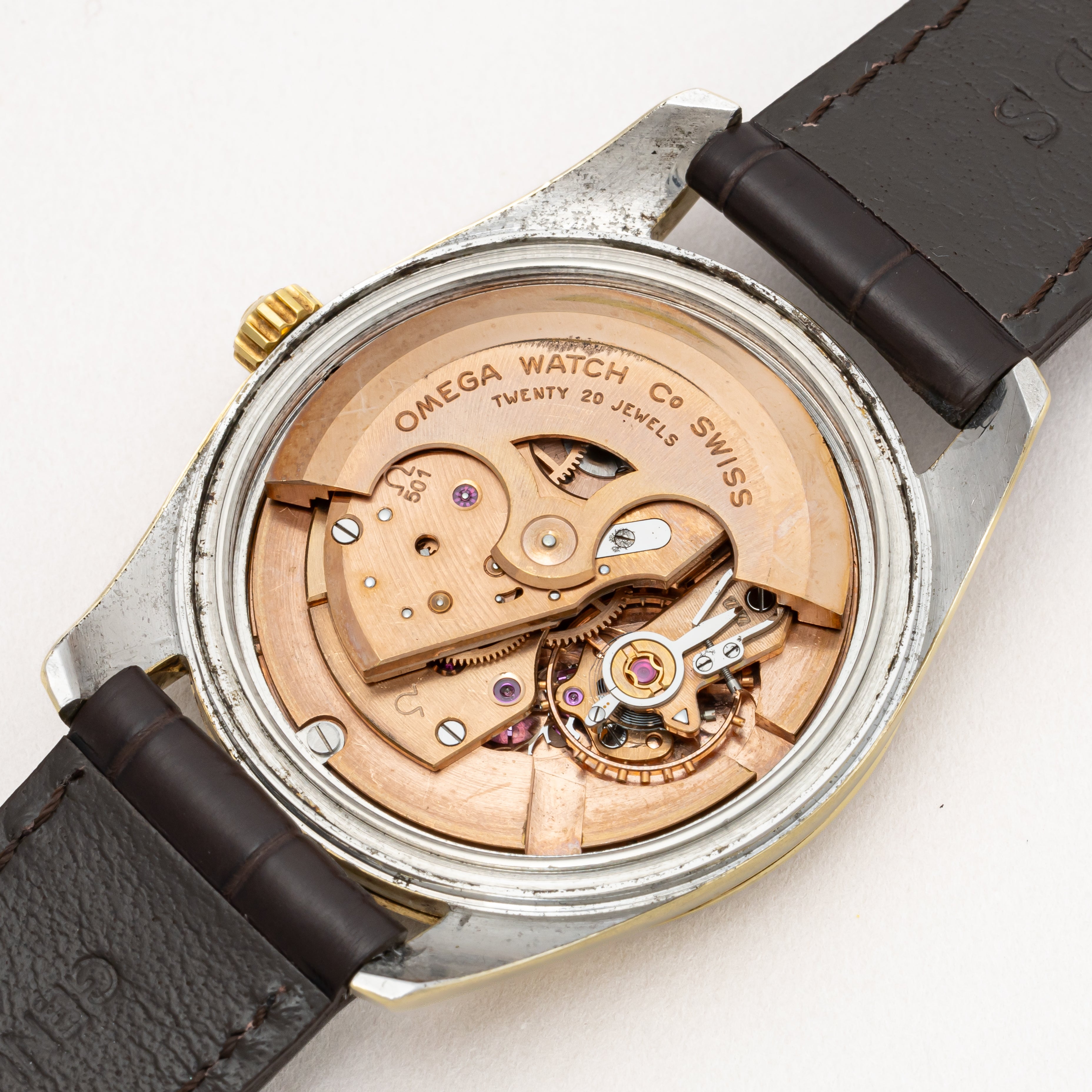 オメガ シーマスター 1958年製 金張り クロスライン Ref.14710 1 SC