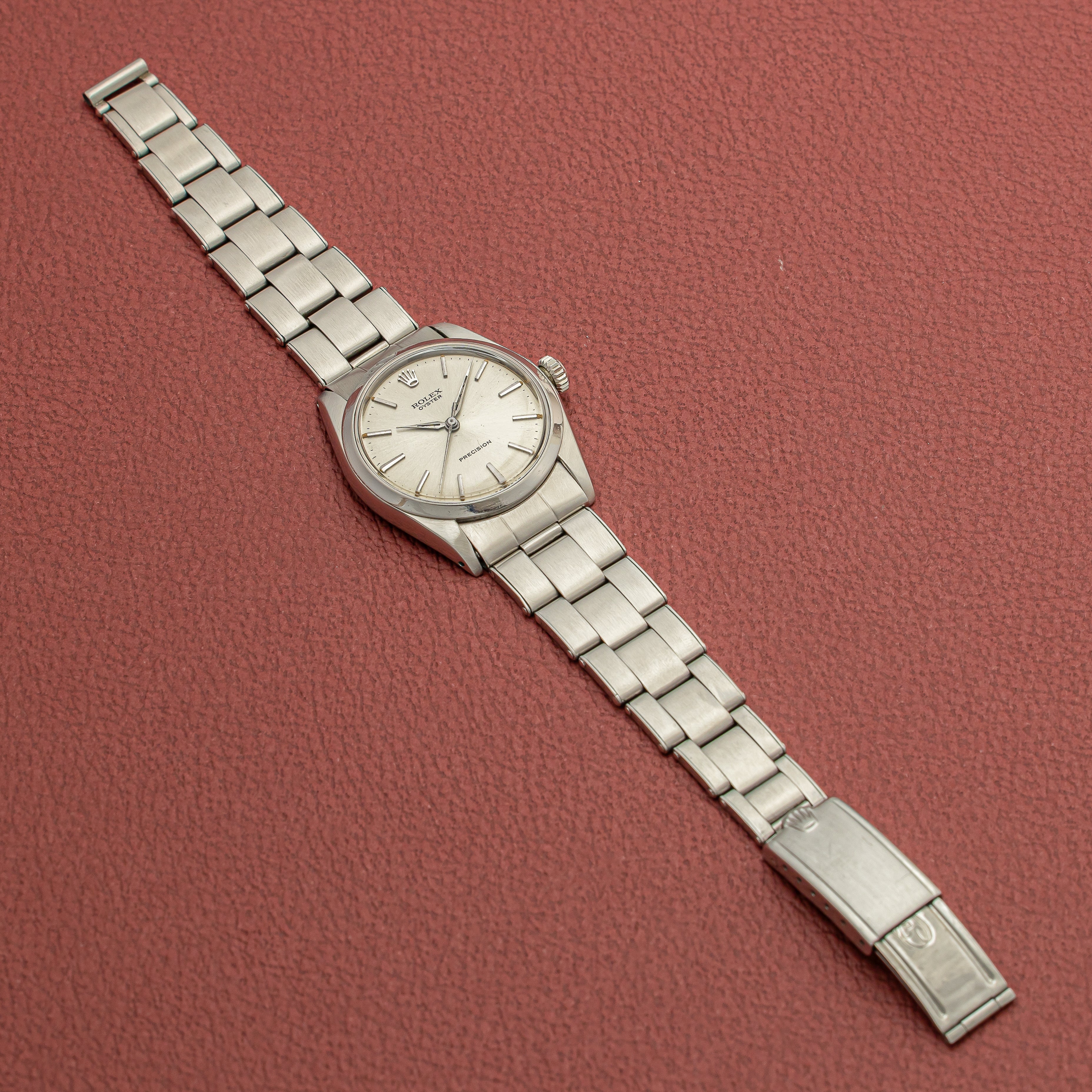 ロレックス オイスター 1969年製 プレシジョン 手巻き Ref.6426 剣針 リベットブレス