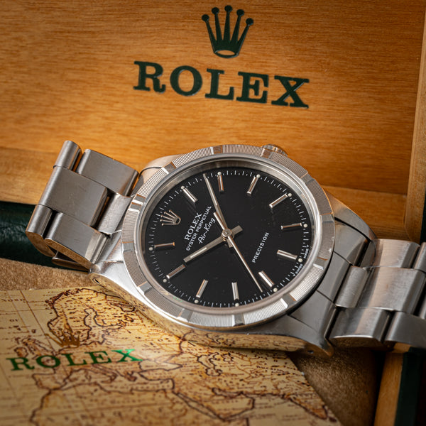 ROLEX エアキング　14010用　空箱 ロレックス エアキング 1996年製 Ref.14010 ホワイトローマン