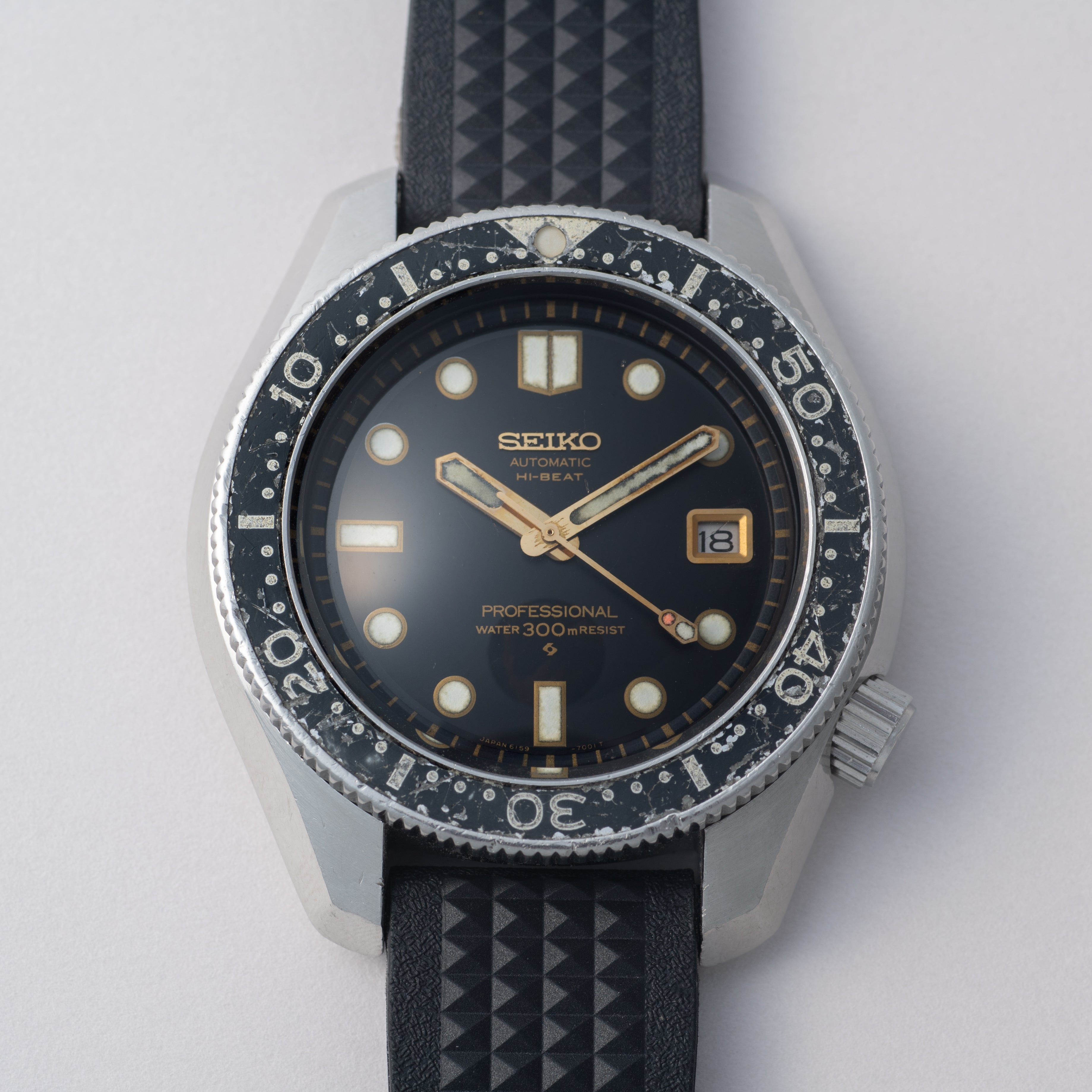 セイコー プロフェッショナル 300mダイバー 1969年製 カウントダウンベゼル Ref.6159-7001