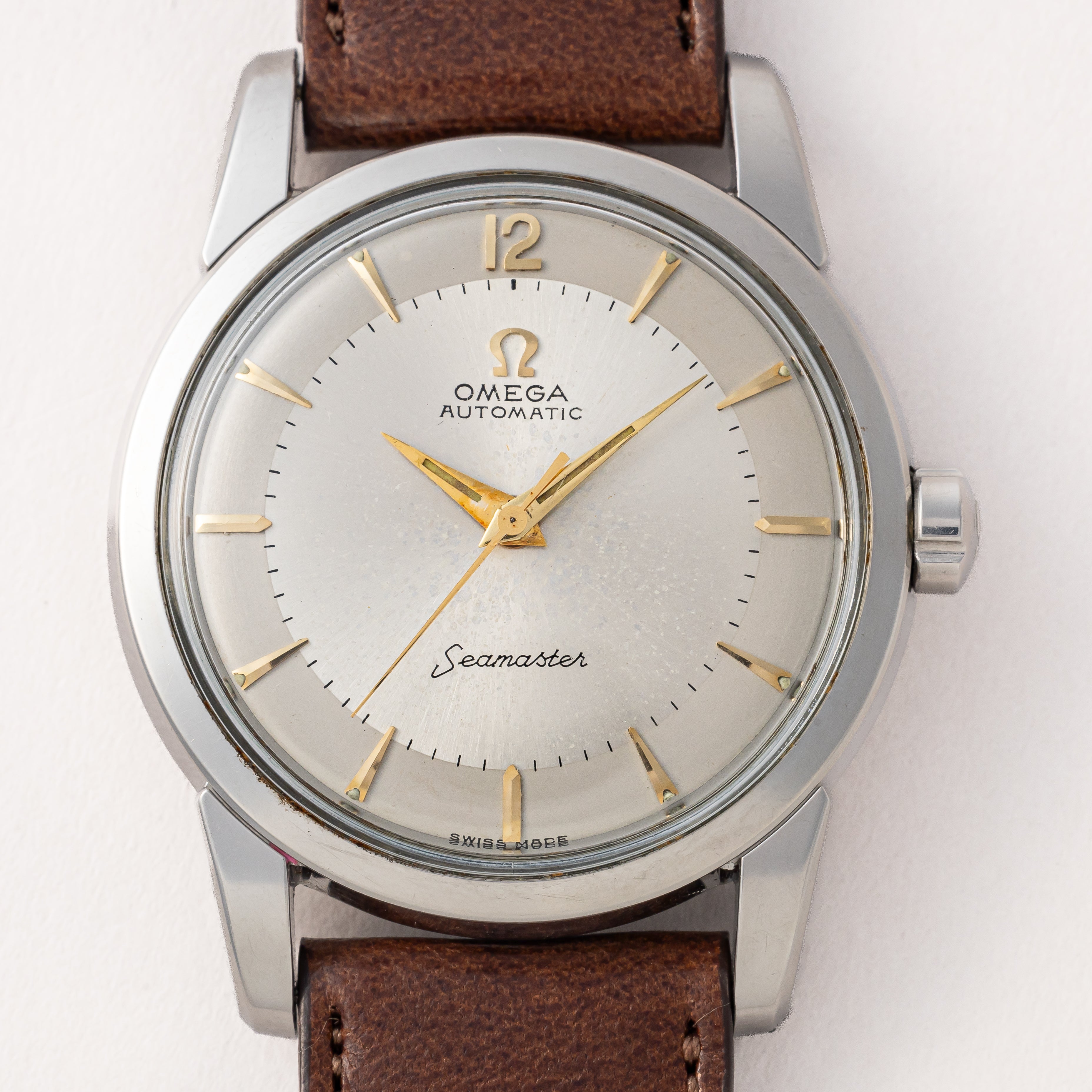 オメガ シーマスター ハーフローター 1954年製 ツートーンダイヤル Ref.2767-6 SC