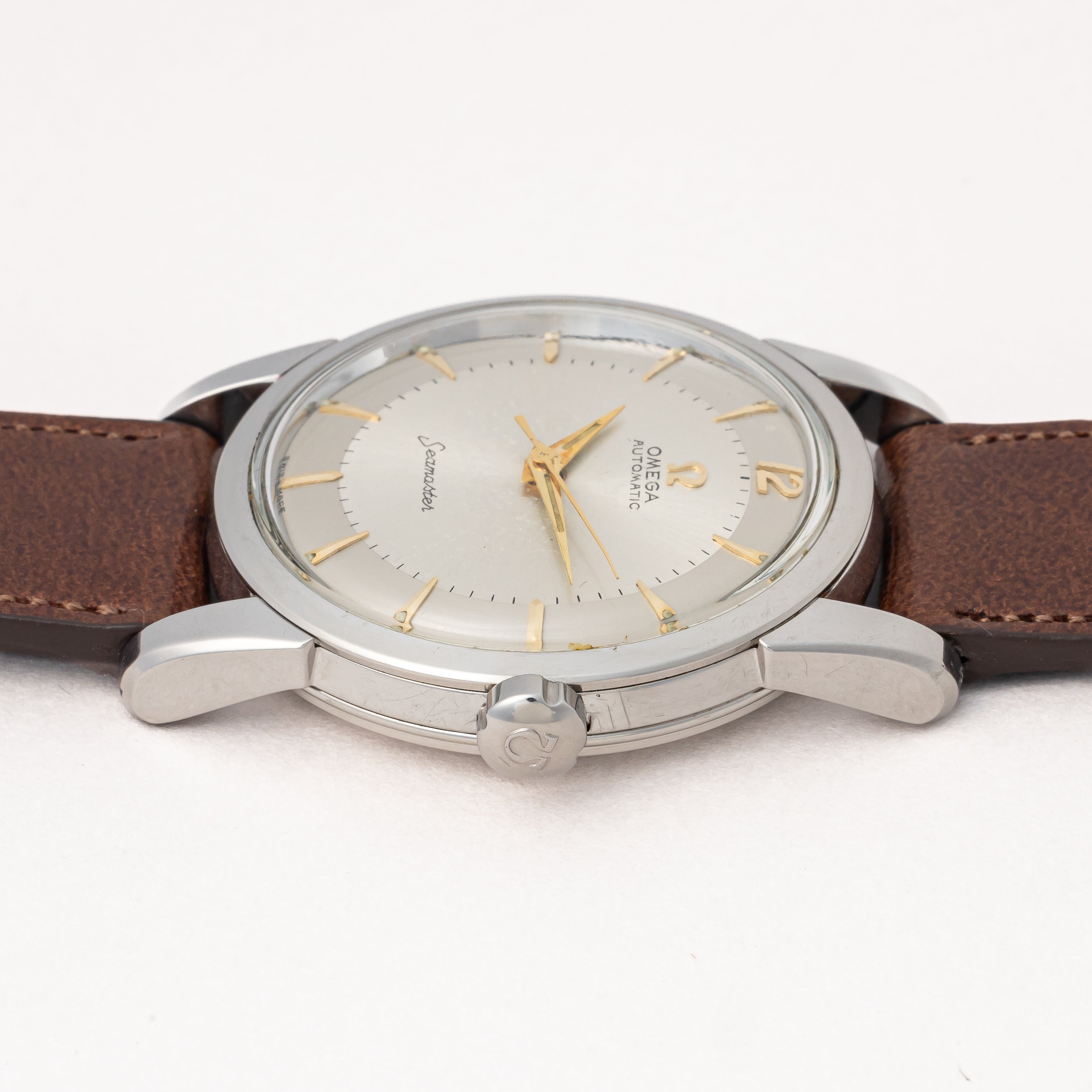 オメガ シーマスター ハーフローター 1954年製 ツートーンダイヤル Ref.2767-6 SC