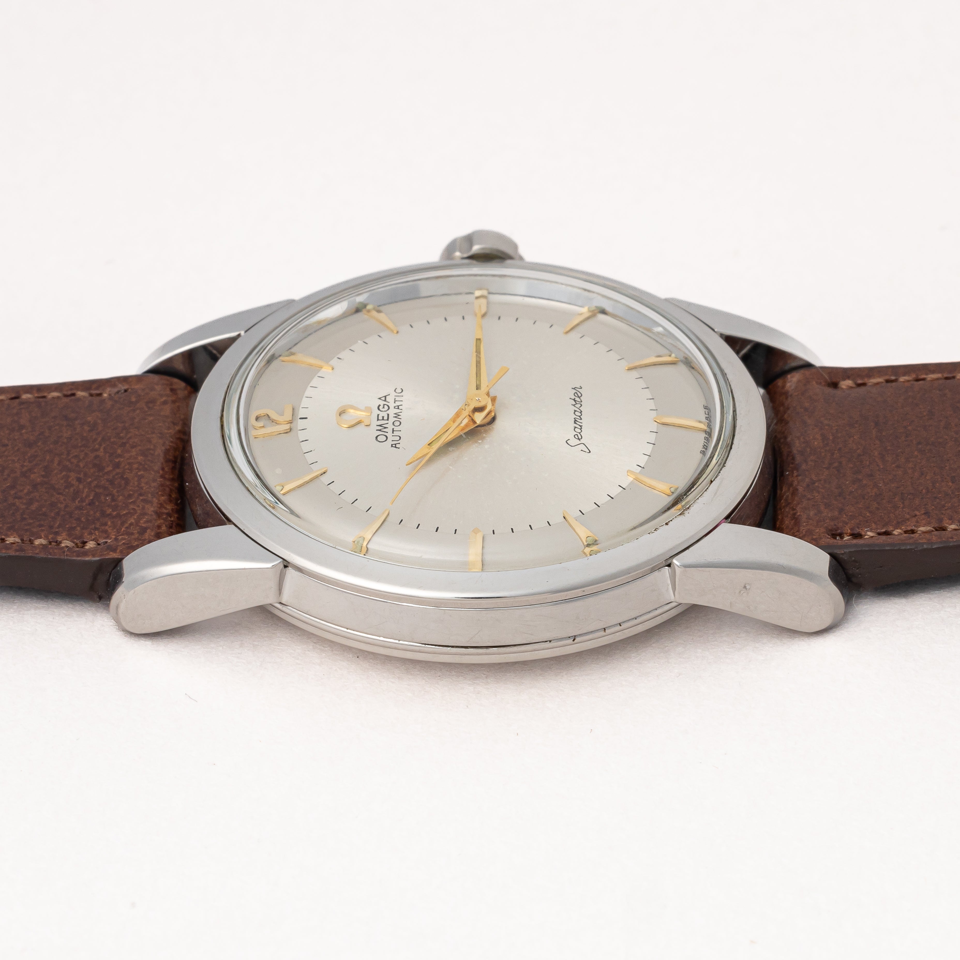 オメガ シーマスター ハーフローター 1954年製 ツートーンダイヤル Ref.2767-6 SC